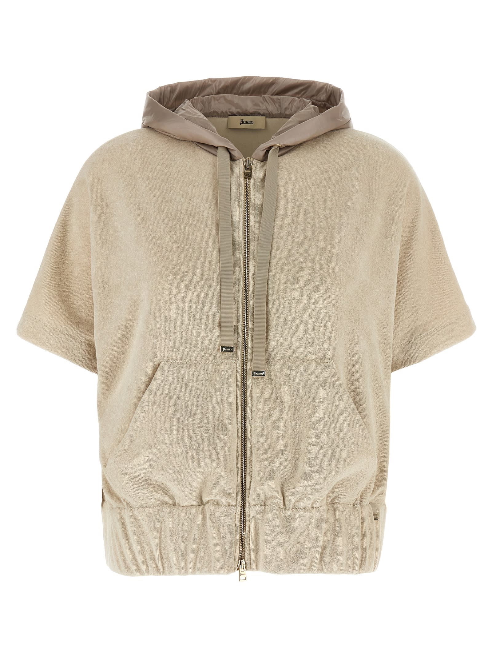 Two-material Hoodie