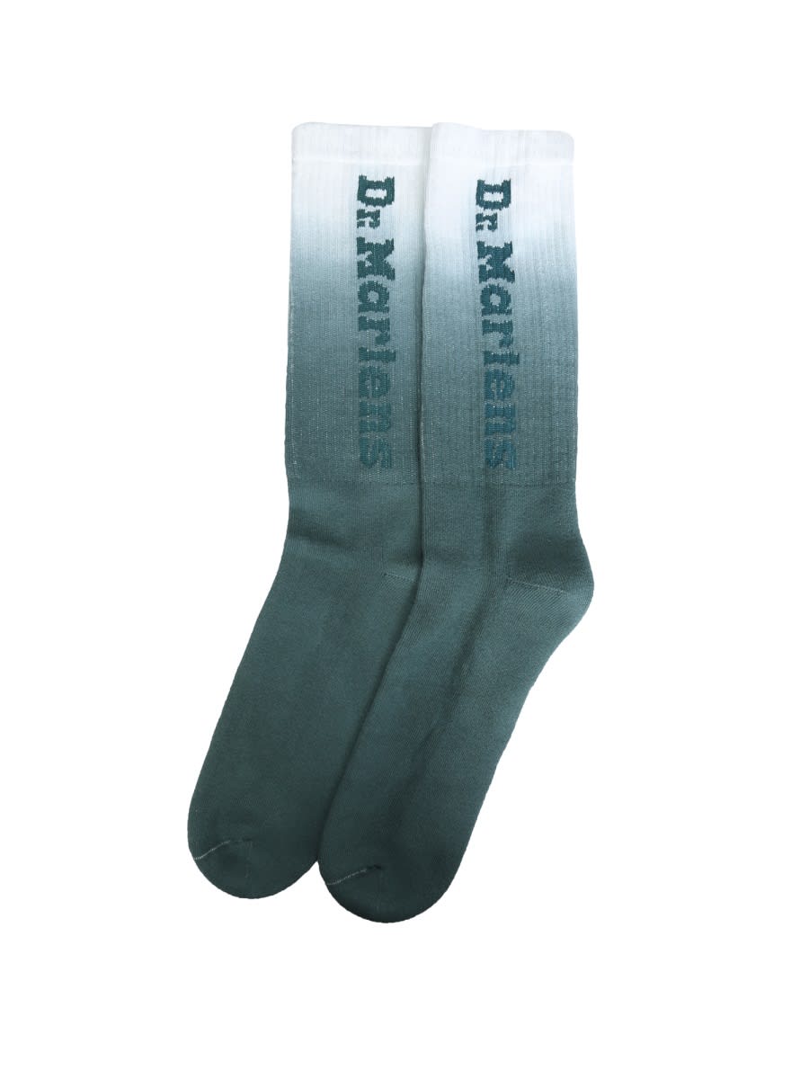 Shop Dr. Martens' Cotton Socks In Blue