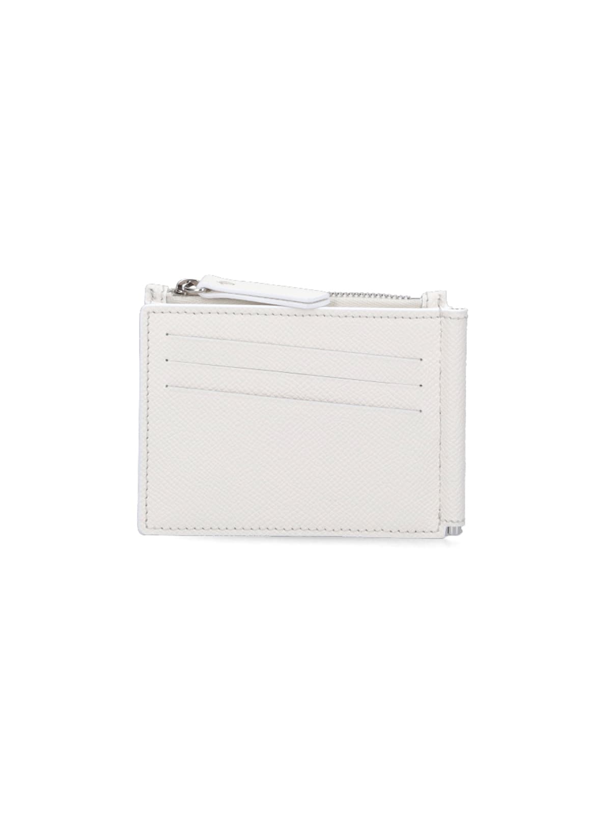 Maison Margiela Four Stitches Bi-fold Wallet In White