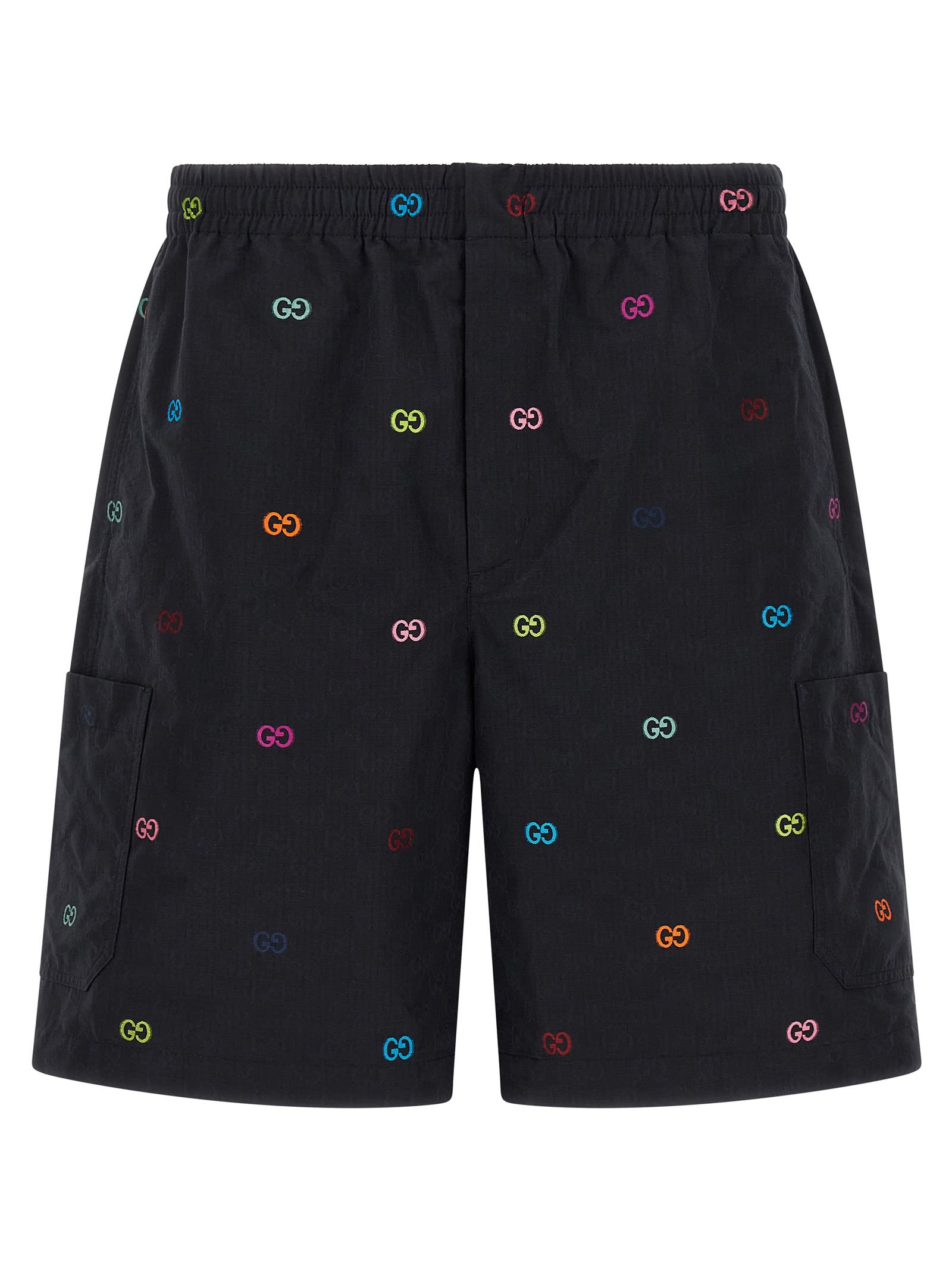 Gucci Multicolor Fil CoupÃ© Bermuda Shorts