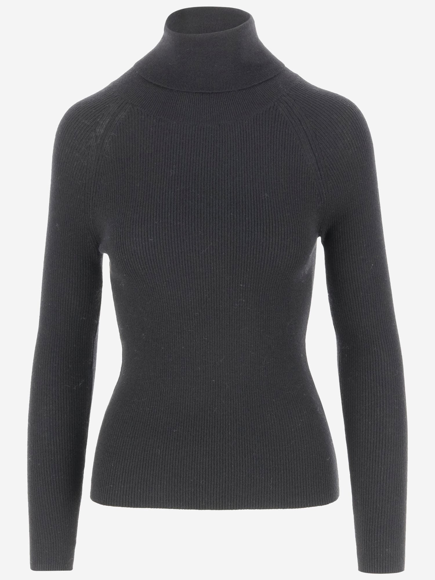 Shop Oliver Lattughi Cashmere And Silk Pullover In Grey