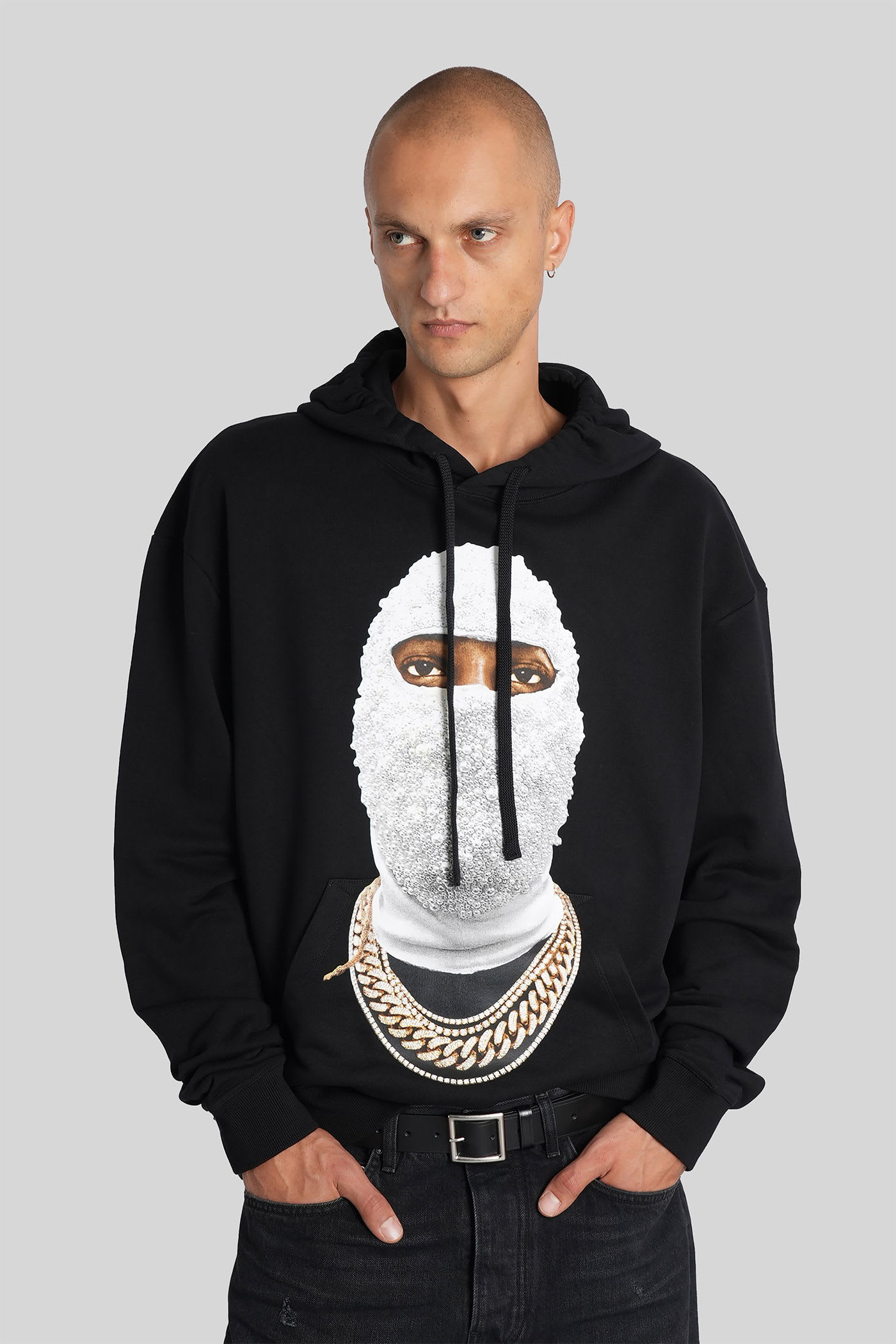 Ih Nom Uh Nit Sweatshirt In Black Cotton In Black