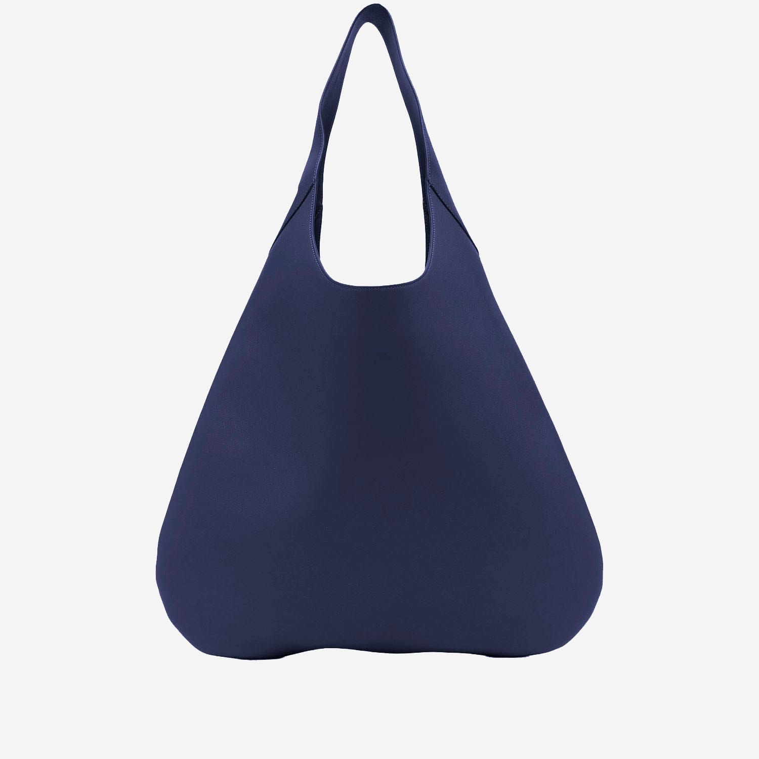 Carven Tommaso Leather Bag In Blue
