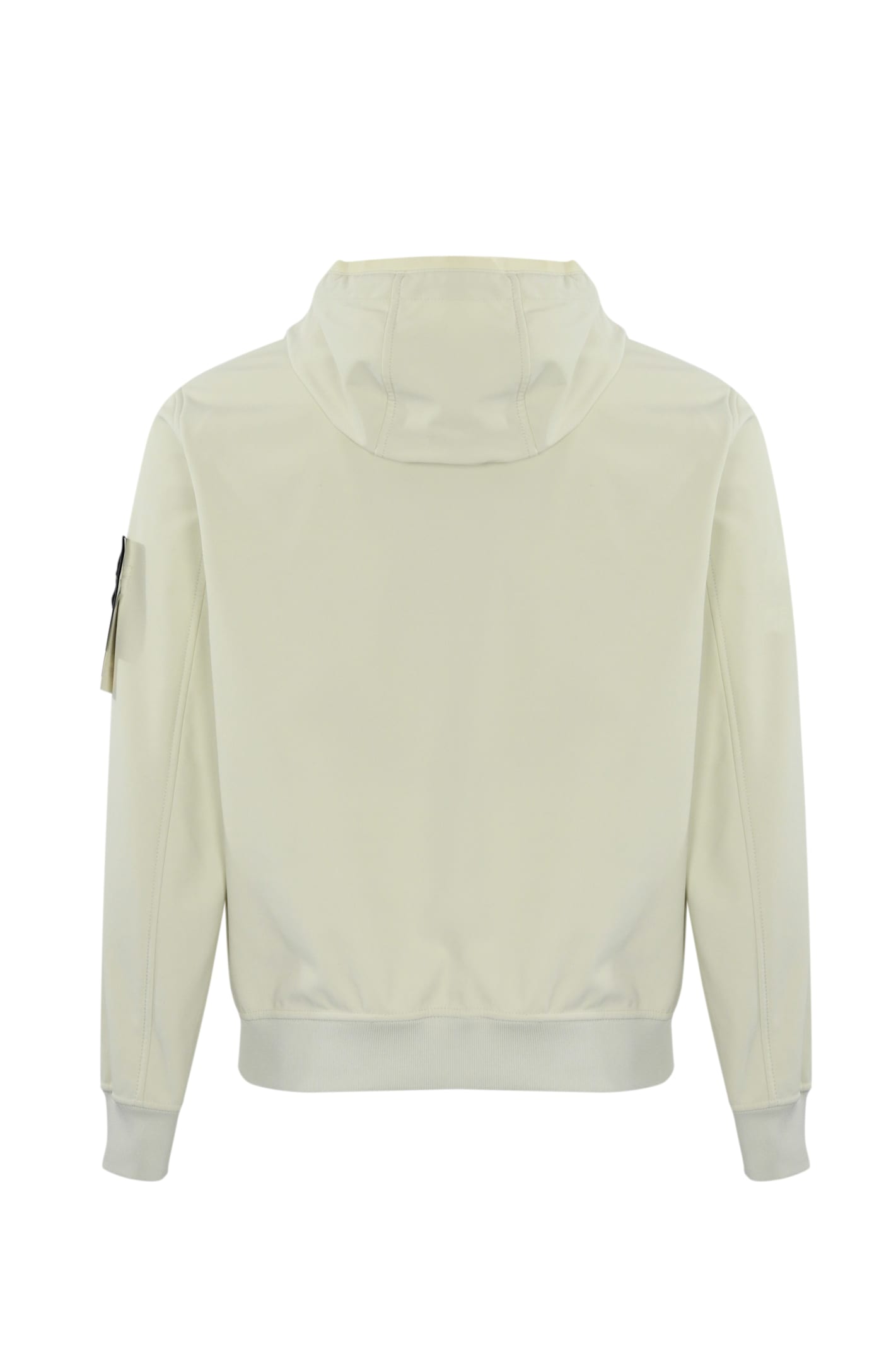 Shop Stone Island Soft Shell-r Jacket Q0322 In Plaster