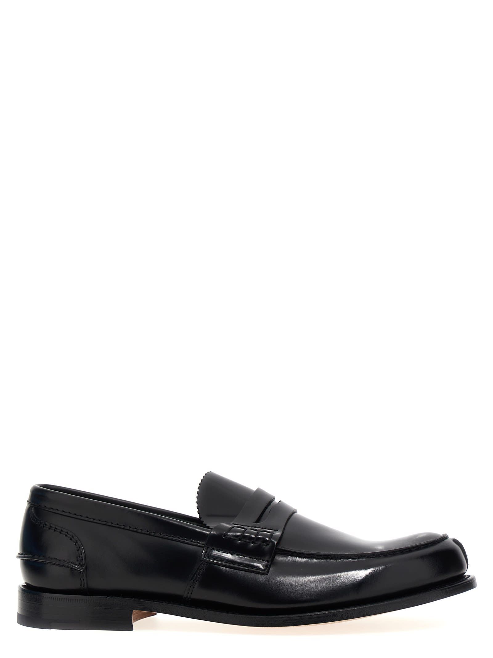 Shop Church's Pembrey Loafers In Aab Black