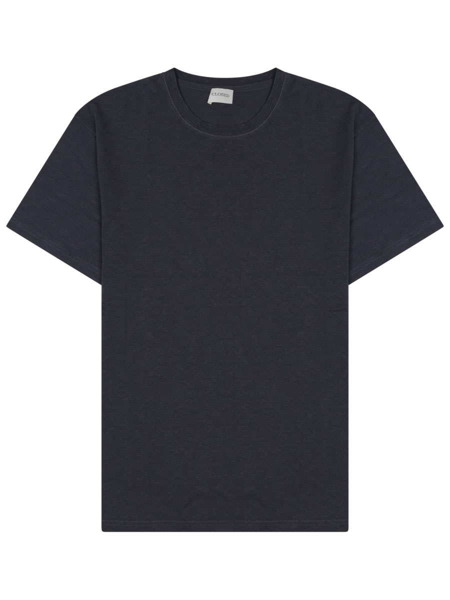 Closed Cotton T-shirt In Blue