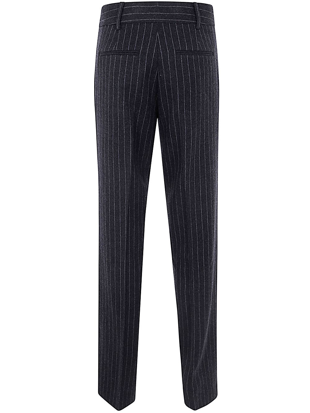 Shop Michael Michael Kors Straight Leg Pant In Charcoalhthr