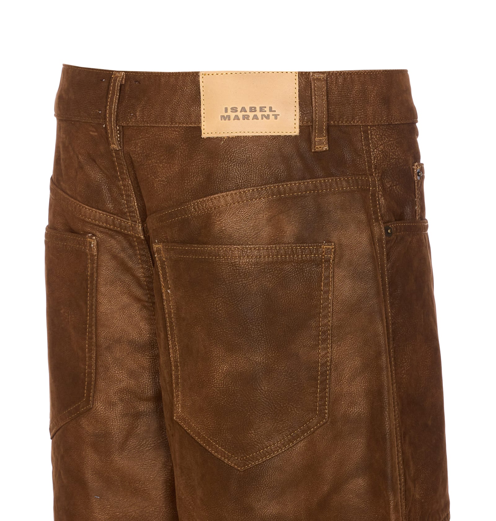 Isabel Marant Étoile Kelvina Pants In Brown