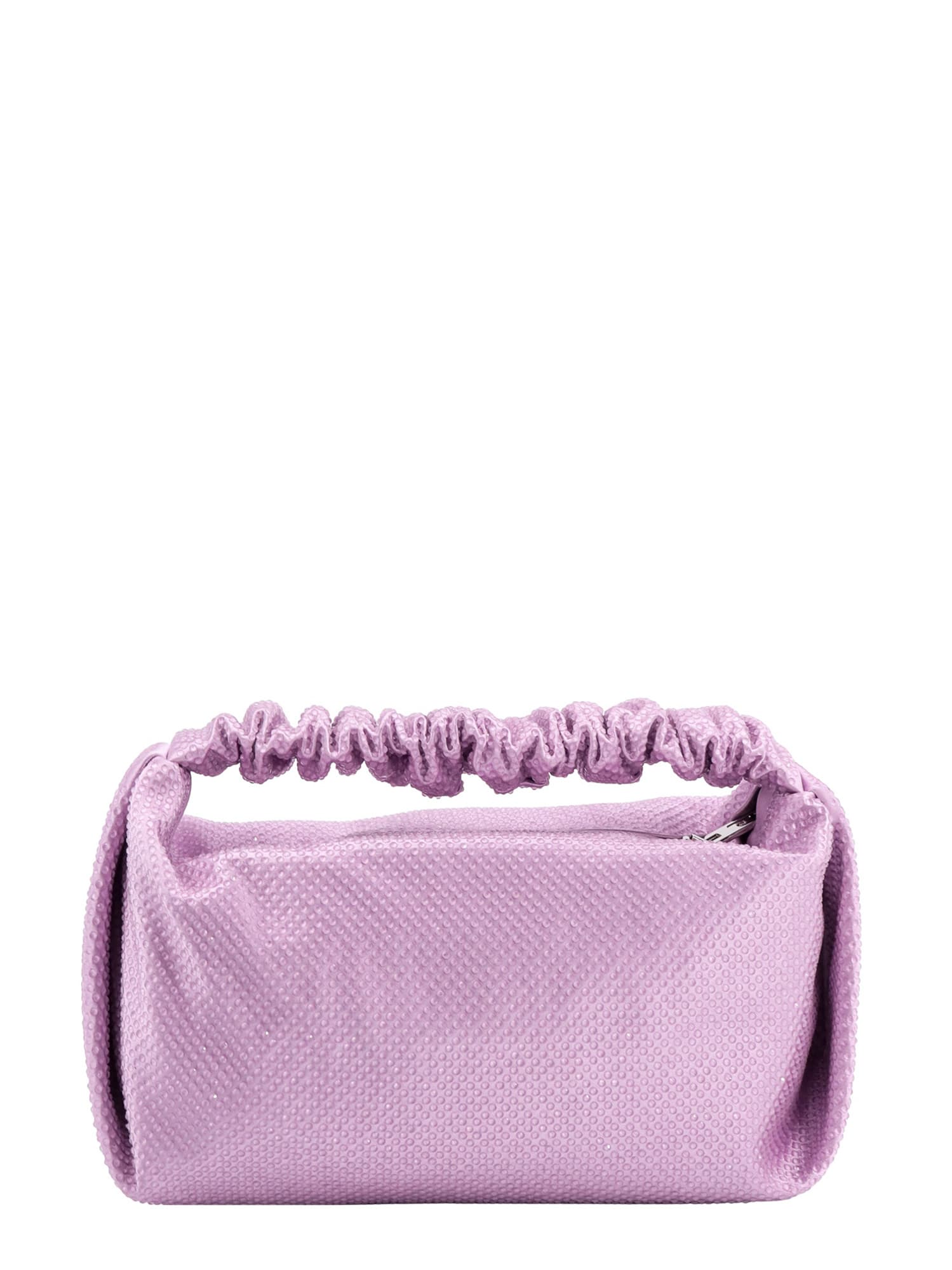Shop Alexander Wang Scrunchie Handbag In Purple