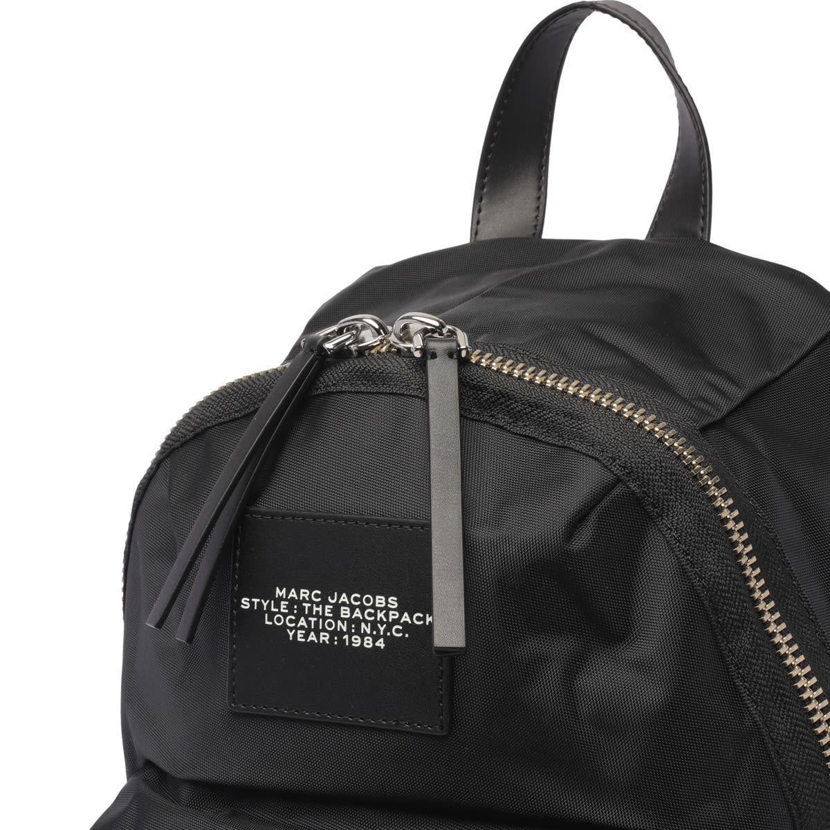 Shop Marc Jacobs The Large Backpack In Nero