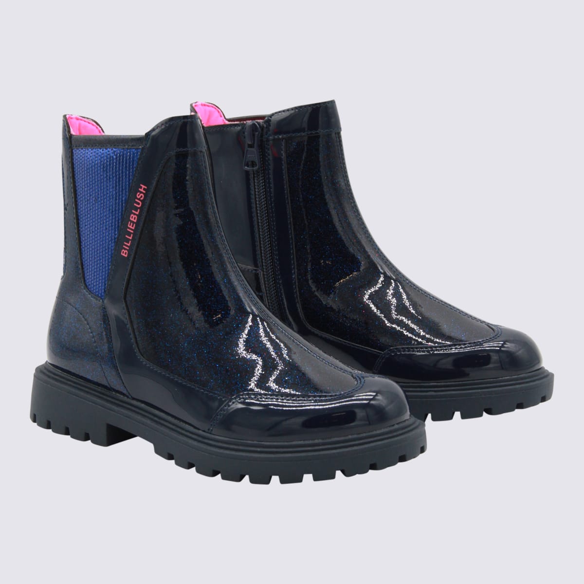 Billieblush Dark Blue Boots In Blue