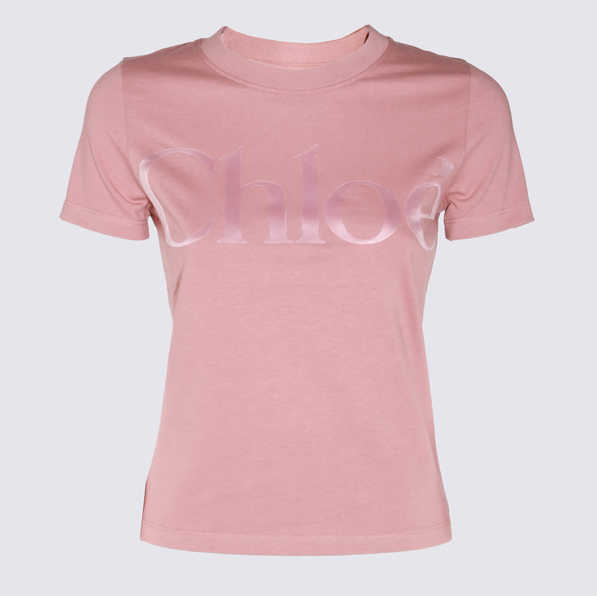 Chloé Pink Cotton T-shirt