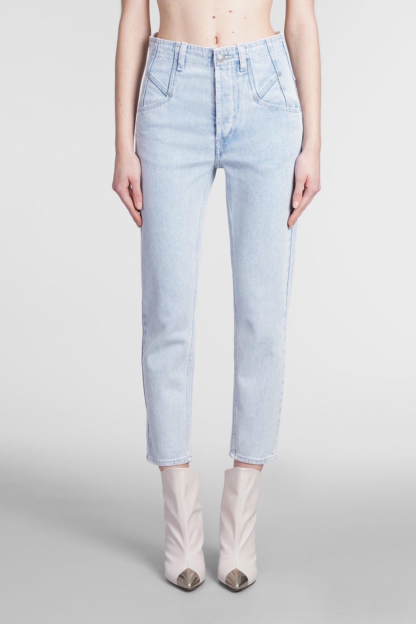Isabel Marant Jeans In Cyan