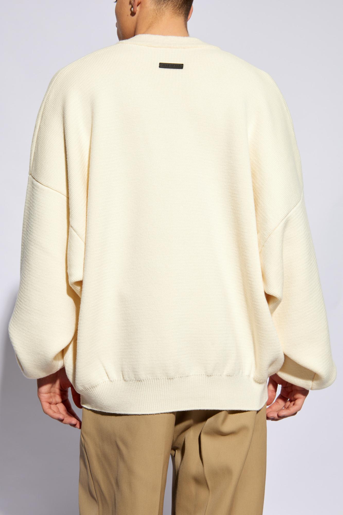 Fear Of God Woolen Sweater In White