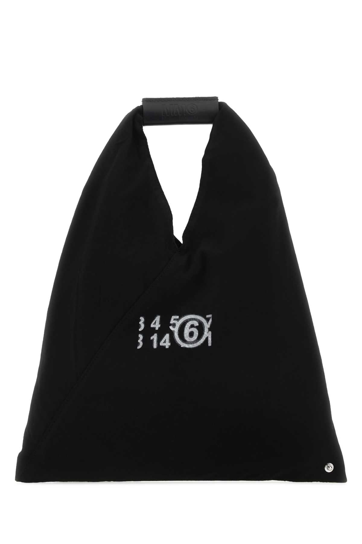 MM6 MAISON MARGIELA BLACK CANVAS JAPANESE HANDBAG