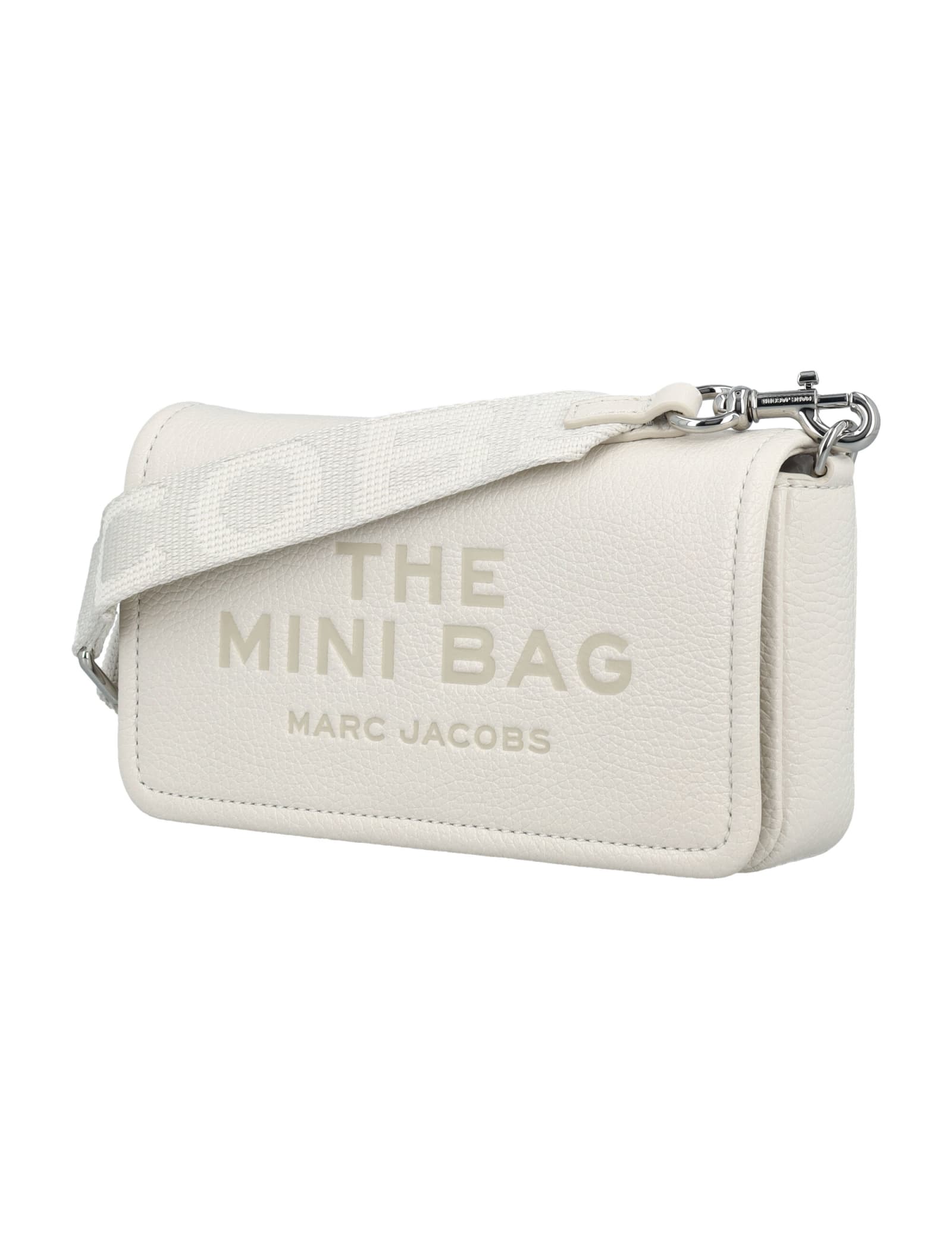 Shop Marc Jacobs The Leather Mini Bag In Cotton