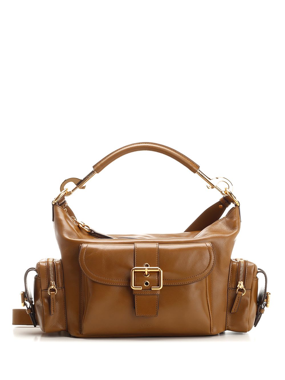 Shop Chloé Camera Bag Shoulder Bag In Kaki