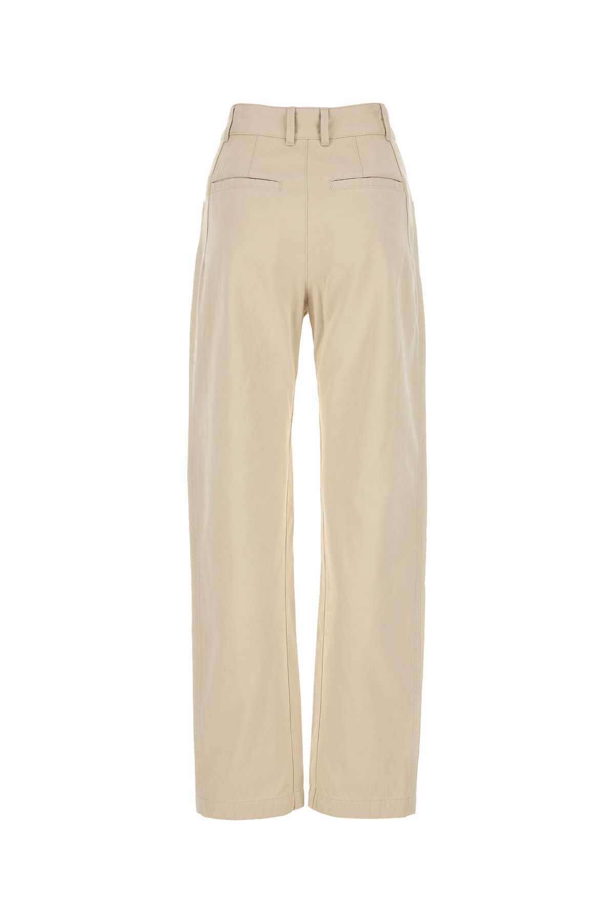 Isabel Marant Emmy Trousers Beige In Ecru