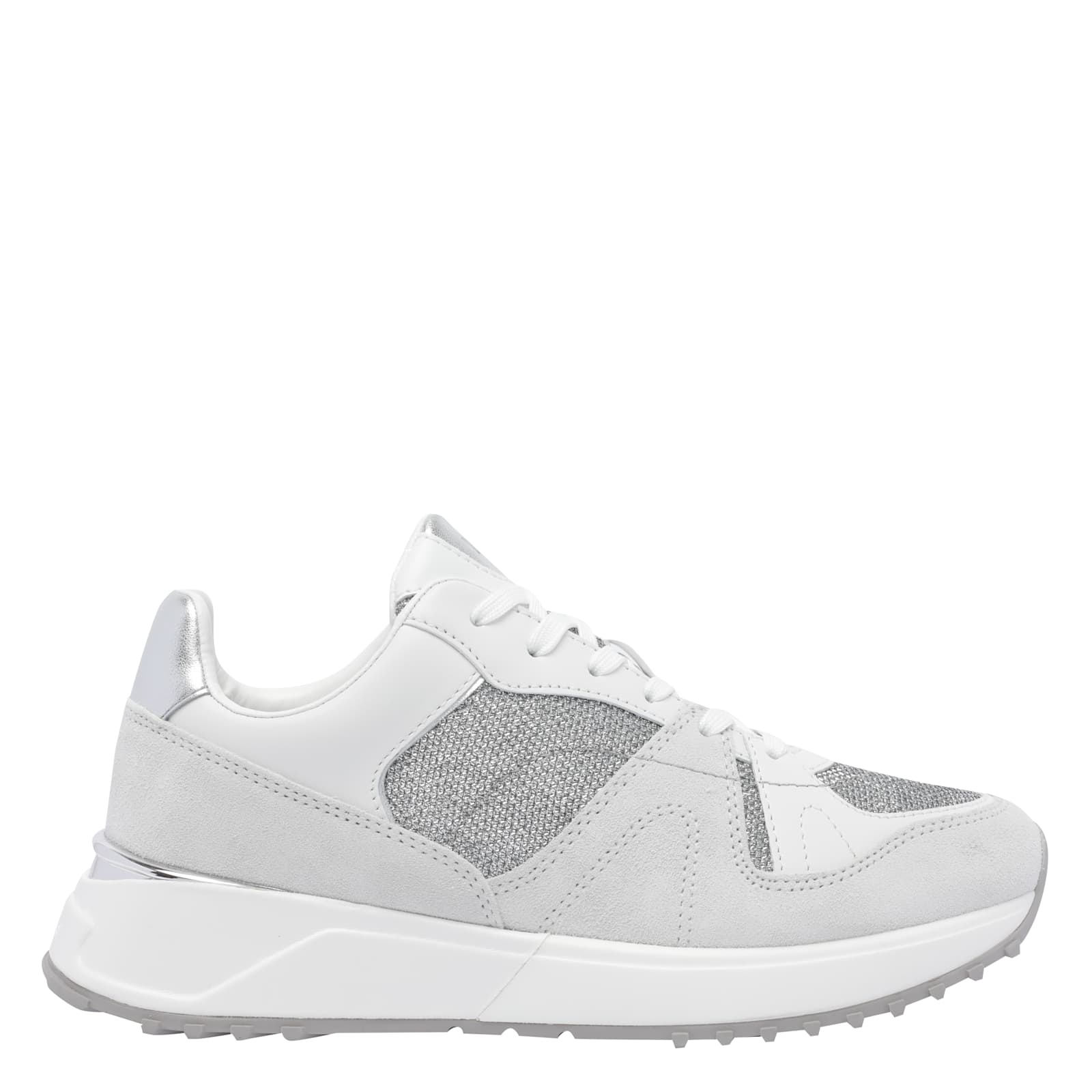 Michael Michael Kors Lace-up Sneakers In Gray