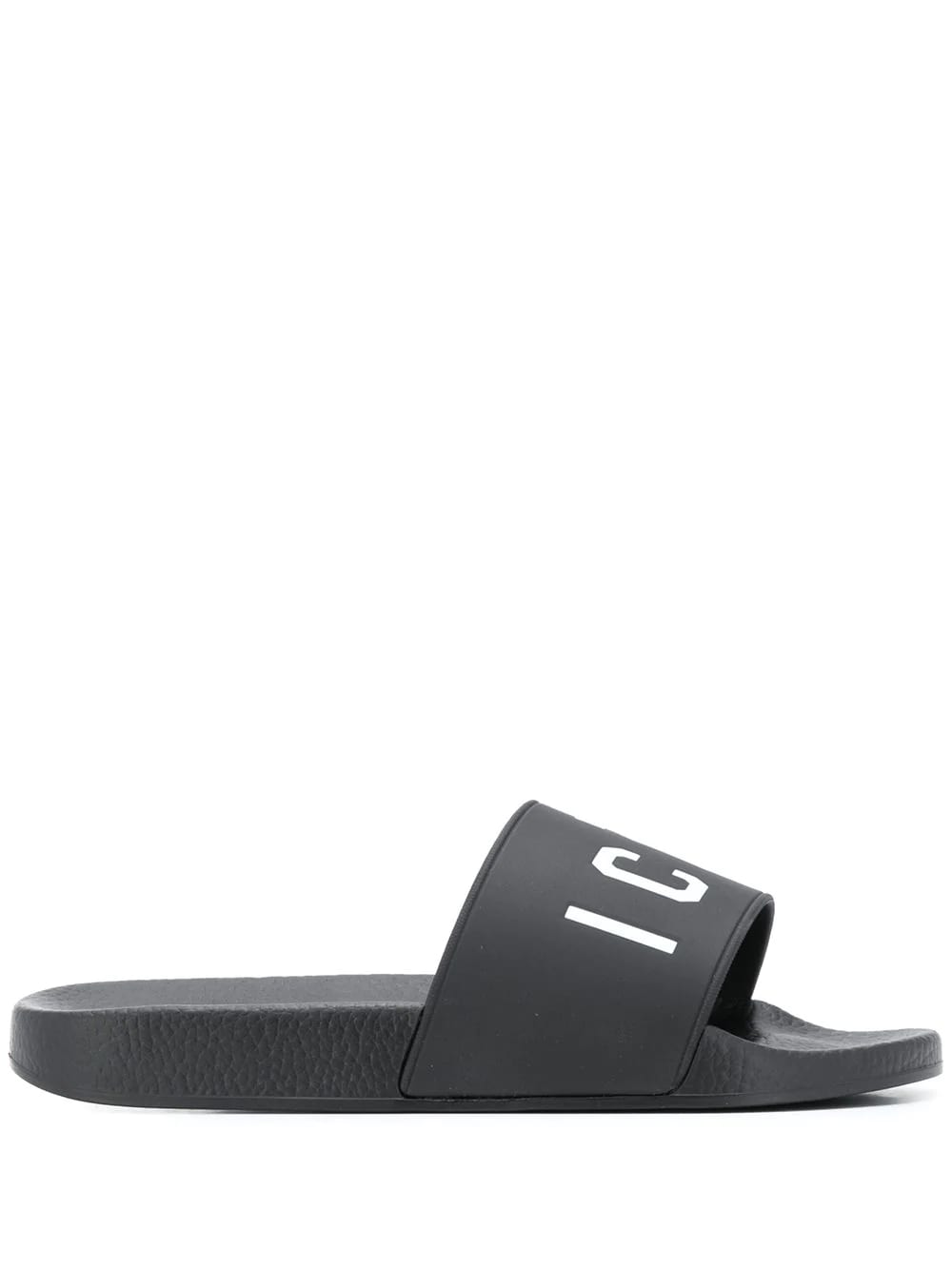 Dsquared2 Black Icon Woman Slippers