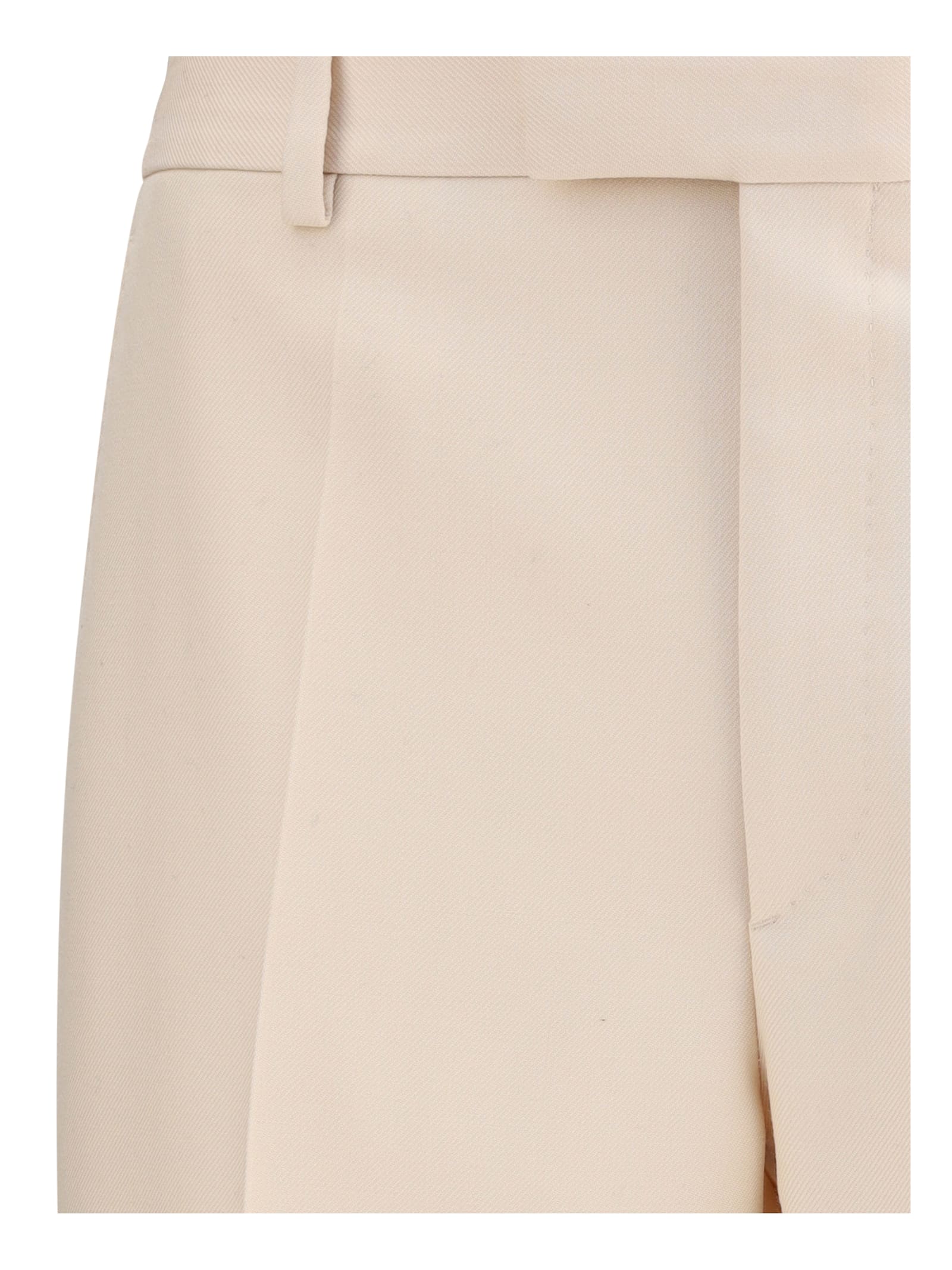 Valentino Tailored Pants In Neutral