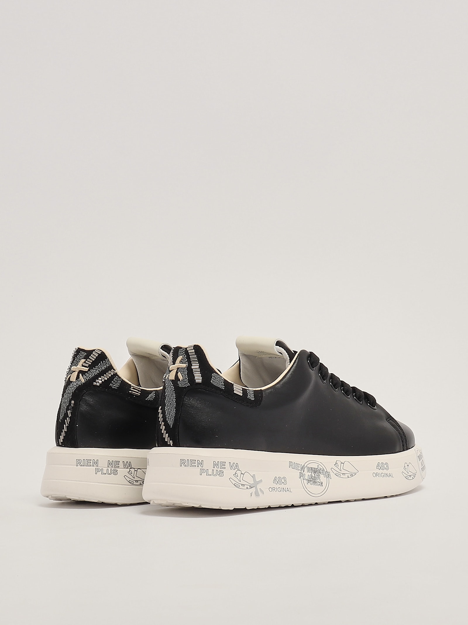 Shop Premiata Belle Sneaker In Nero