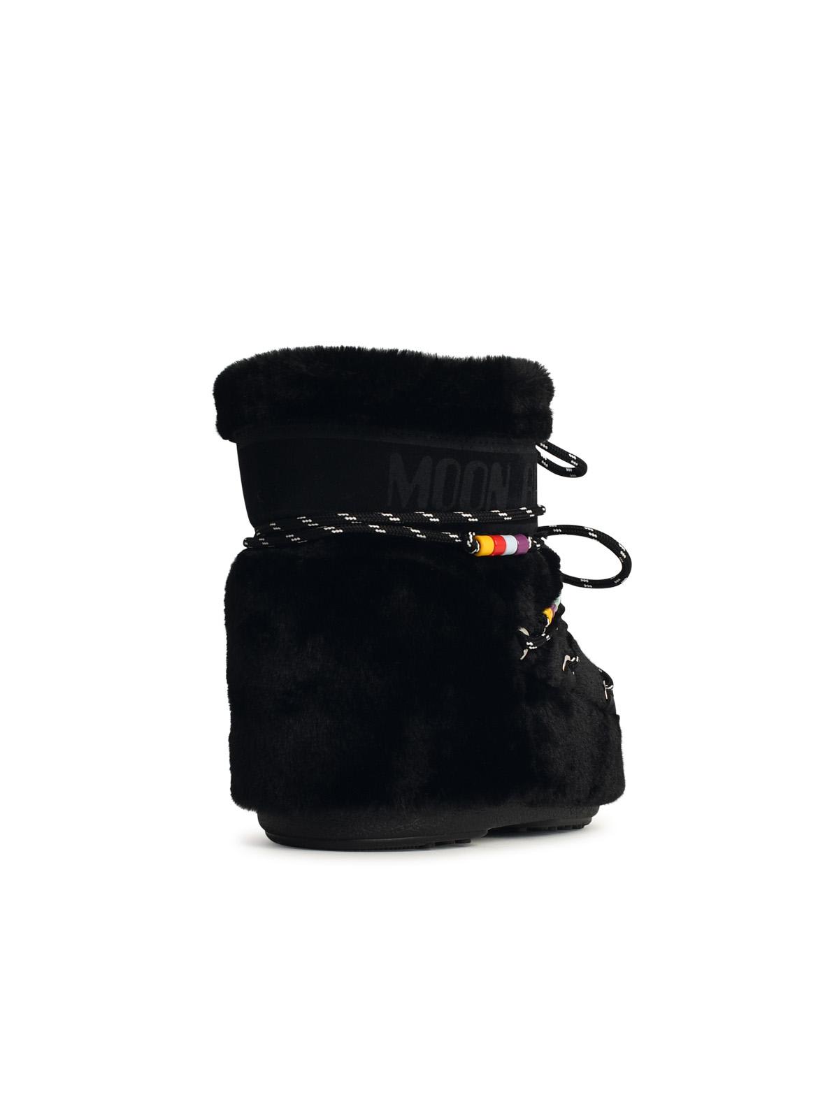 Shop Moon Boot Icon Black Polyester Blend