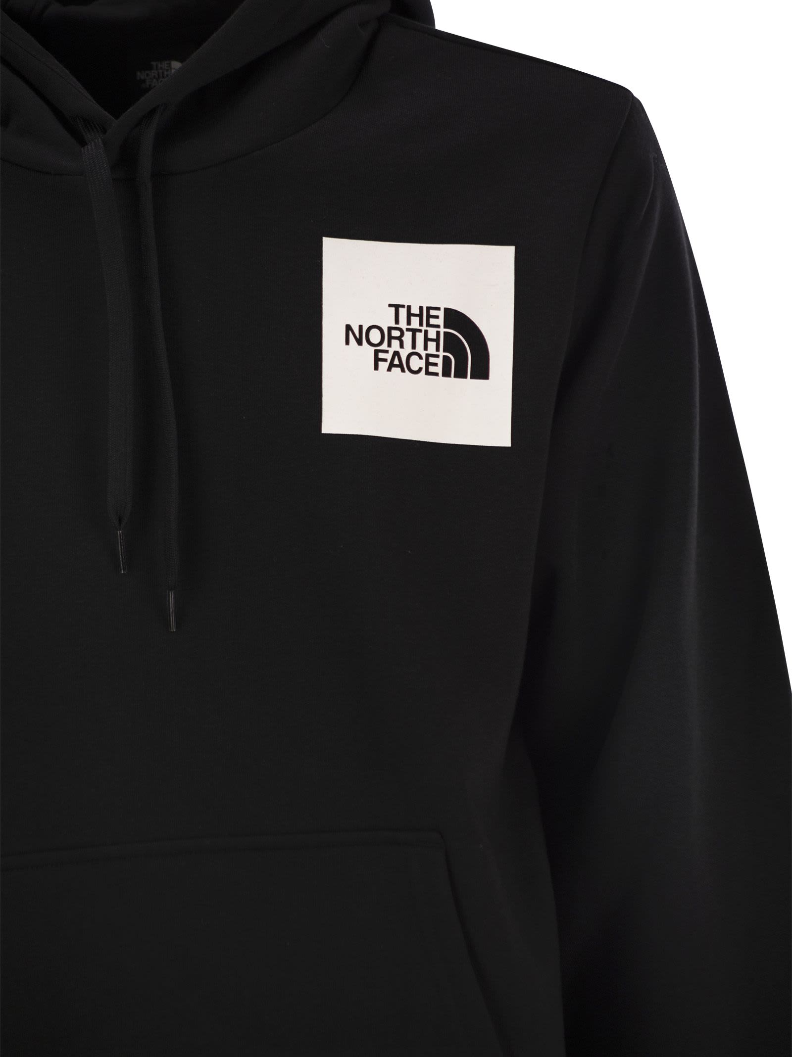 Shop The North Face Fine - Hooded Sweatshirt In Black