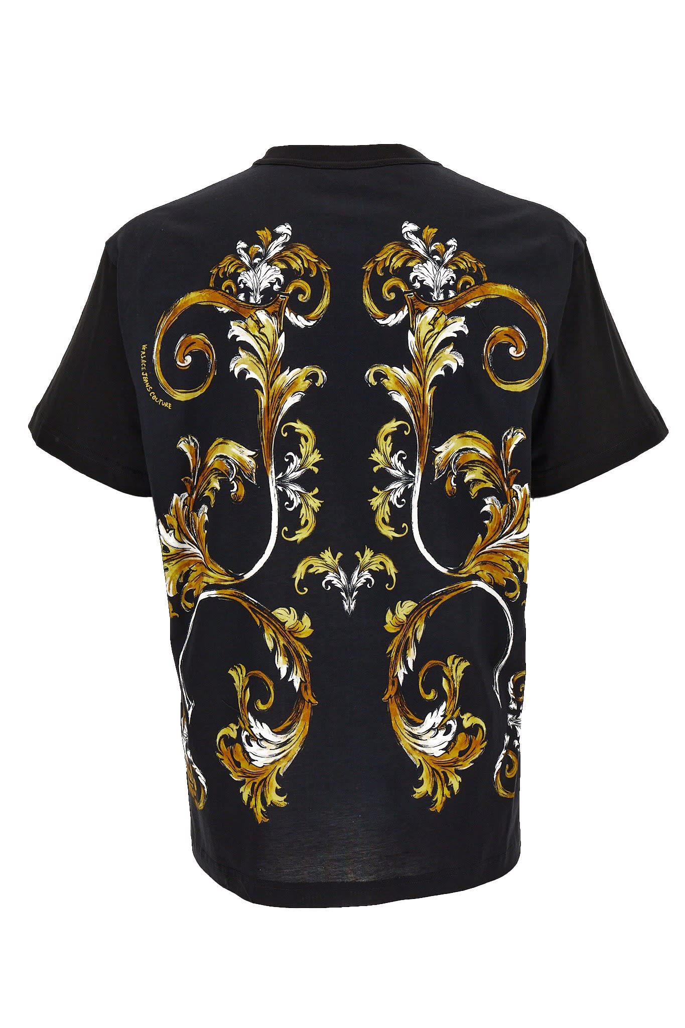Shop Versace Jeans Couture T-shirt In Black