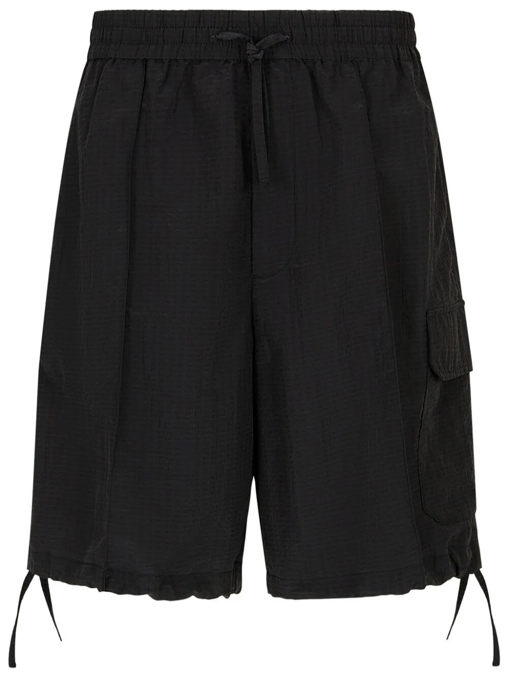 Shop Emporio Armani Trouser In Black
