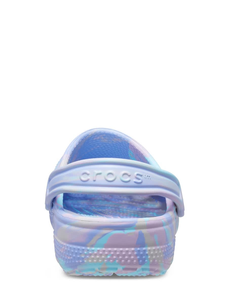 Crocs Classic Marbled Clog In Multicolour