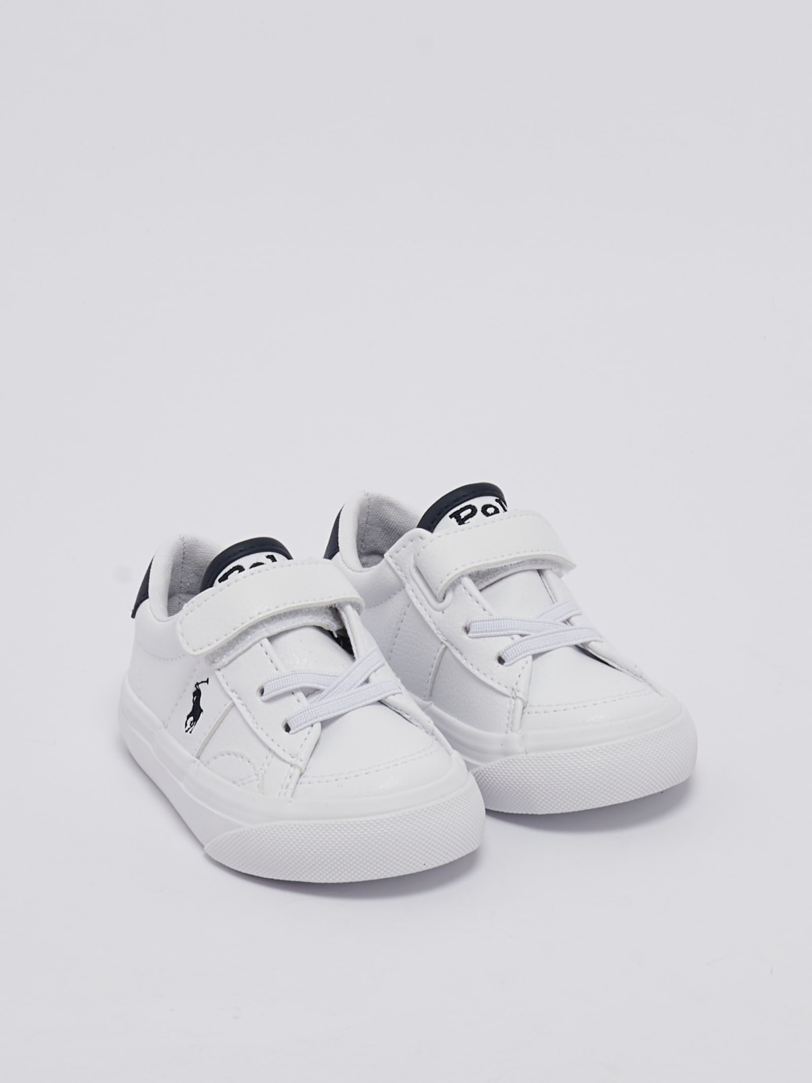 Shop Polo Ralph Lauren Ryley Sneakers Sneaker In Bianco