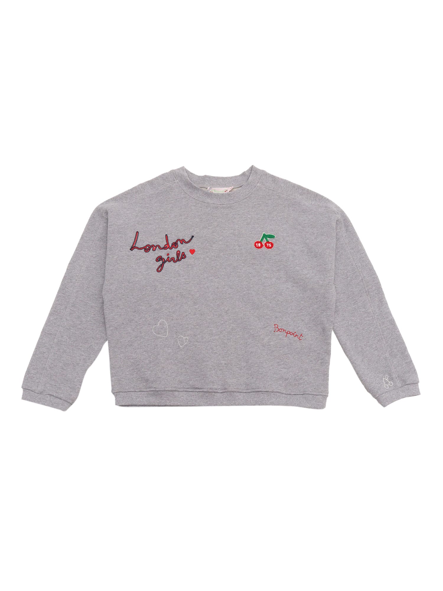 Bonpoint Gena Sweatshirt In Grey