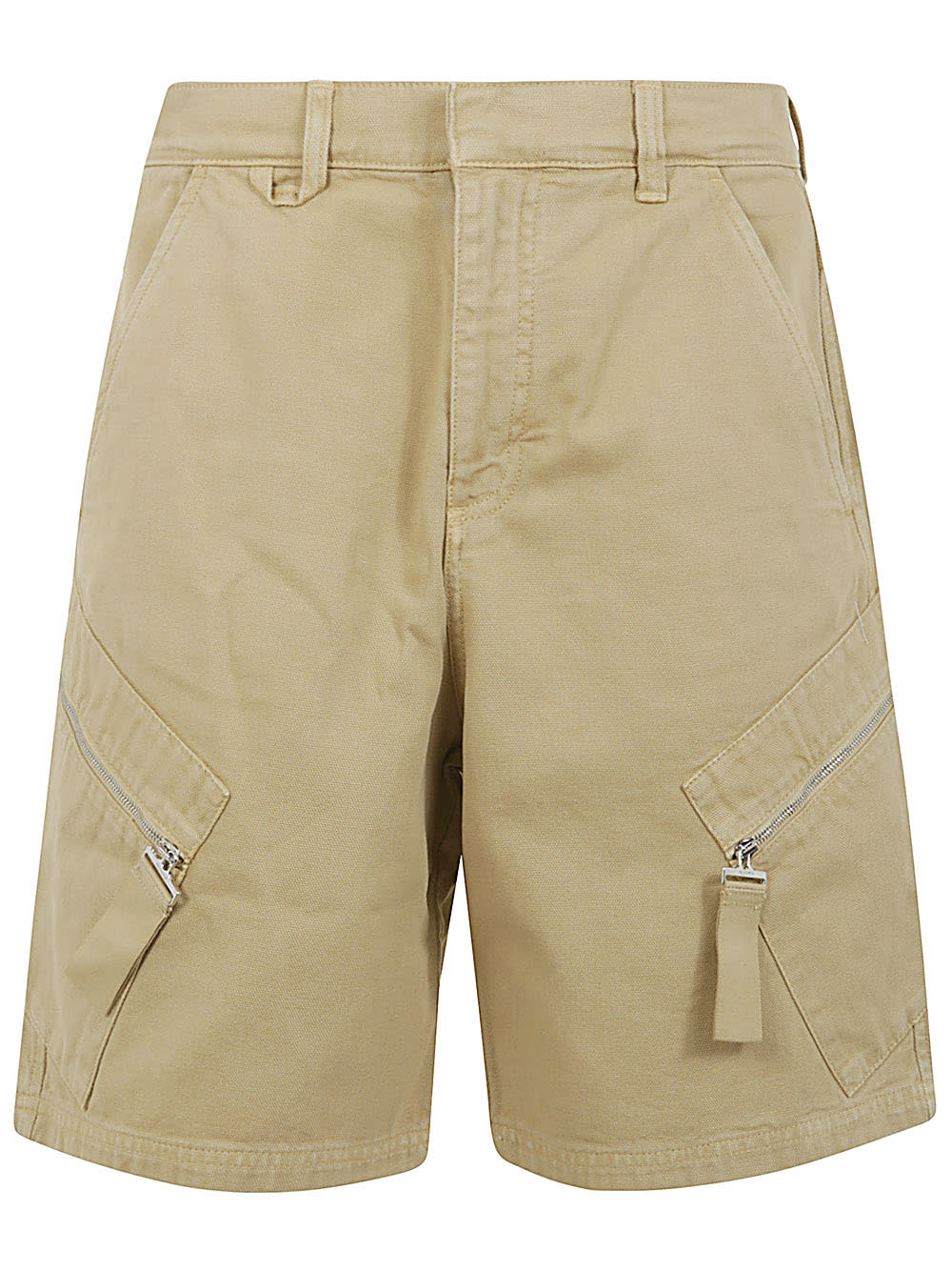 Jacquemus Marrone Shorts In Beige