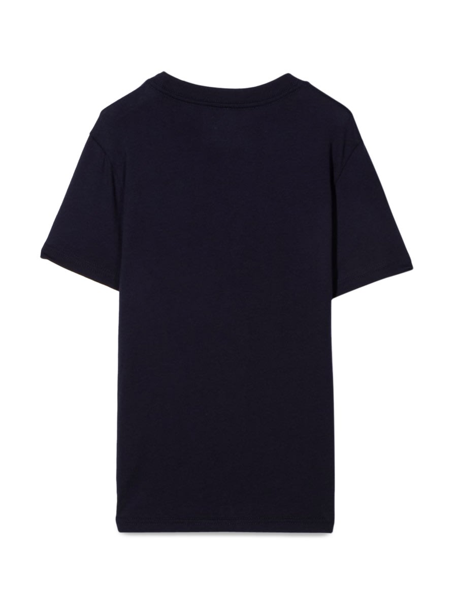 Polo Ralph Lauren Logo-print Cotton T-shirt In Blue