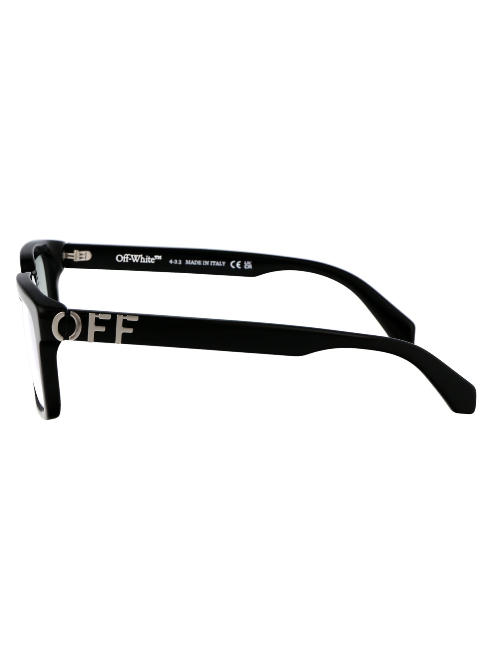 Shop Off-white Optical Style 70 Glasses In 1000 Black