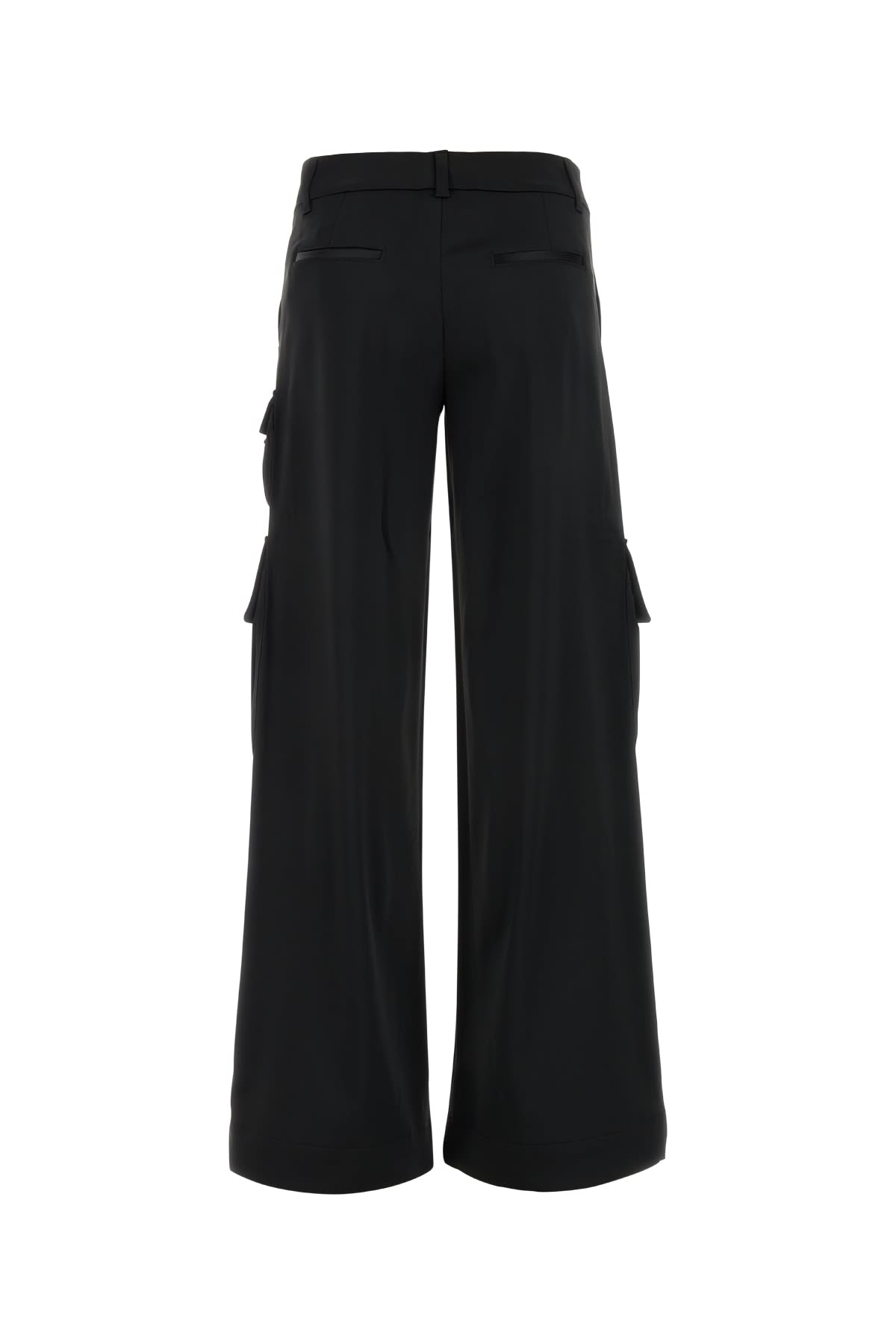 Shop Off-white Pantalone In Blackblack