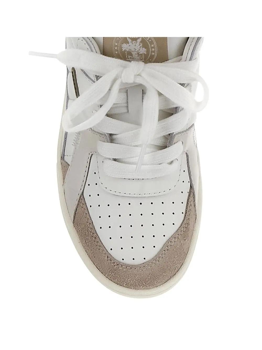 Shop Palm Angels University Sneakers In Yellow Cream
