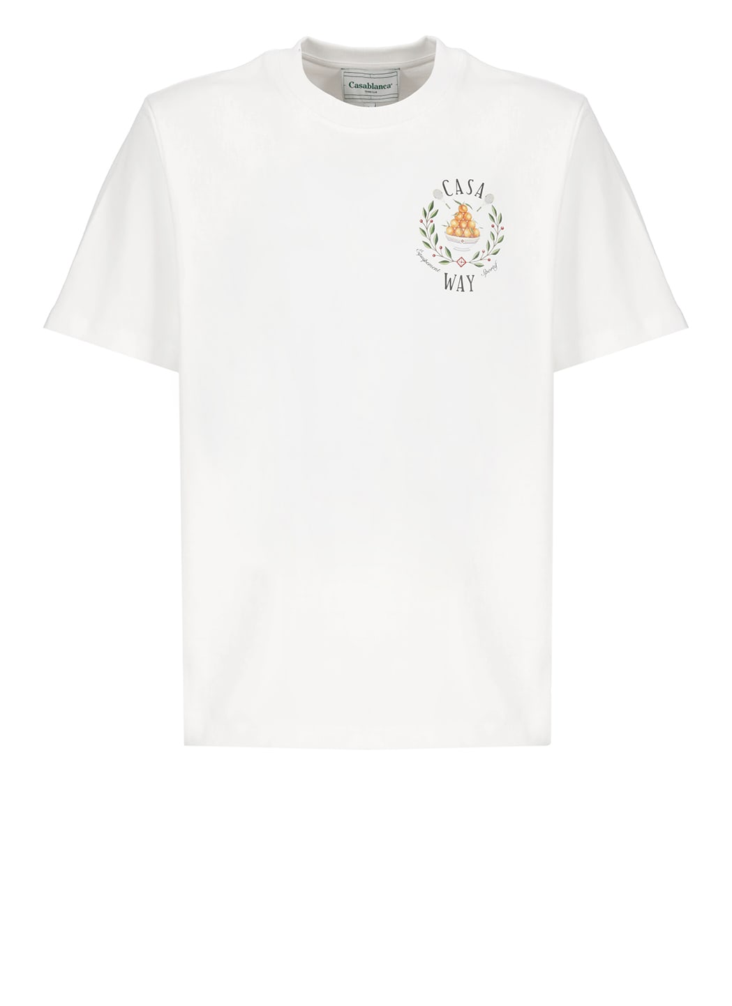 casa Way White Organic Cotton T-shirt