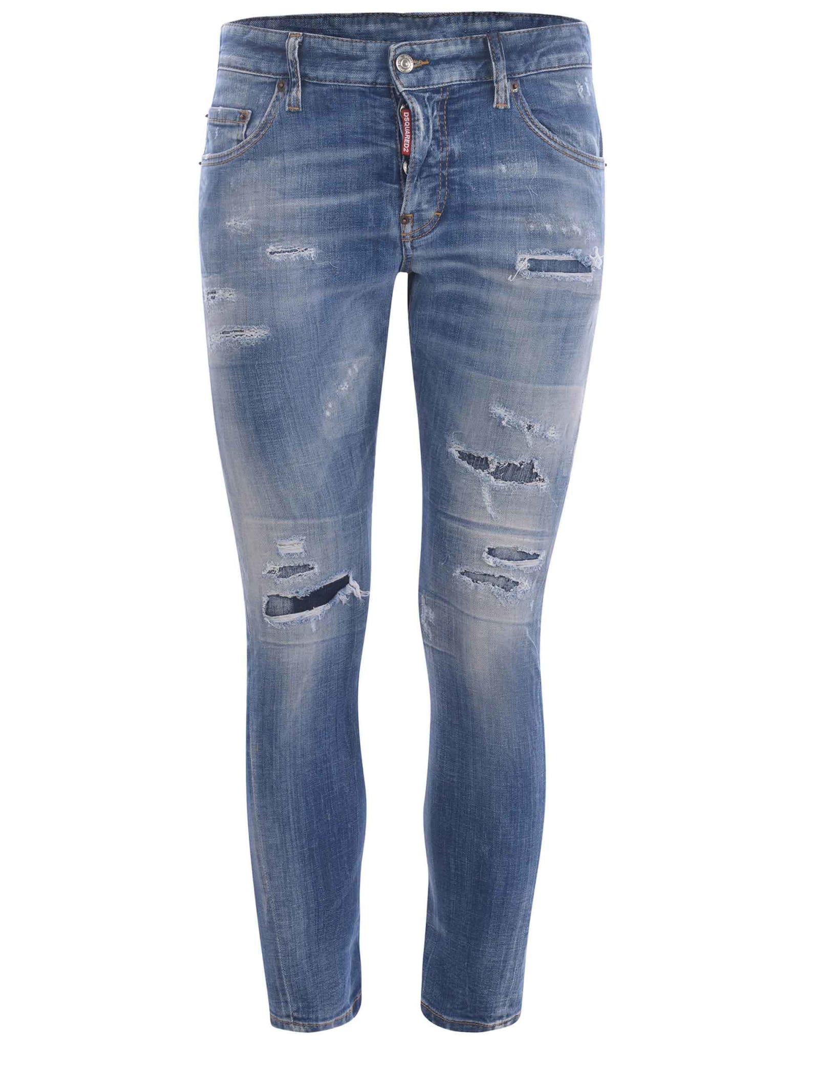 Dsquared2 sexy Twist Jean Jeans In Denim