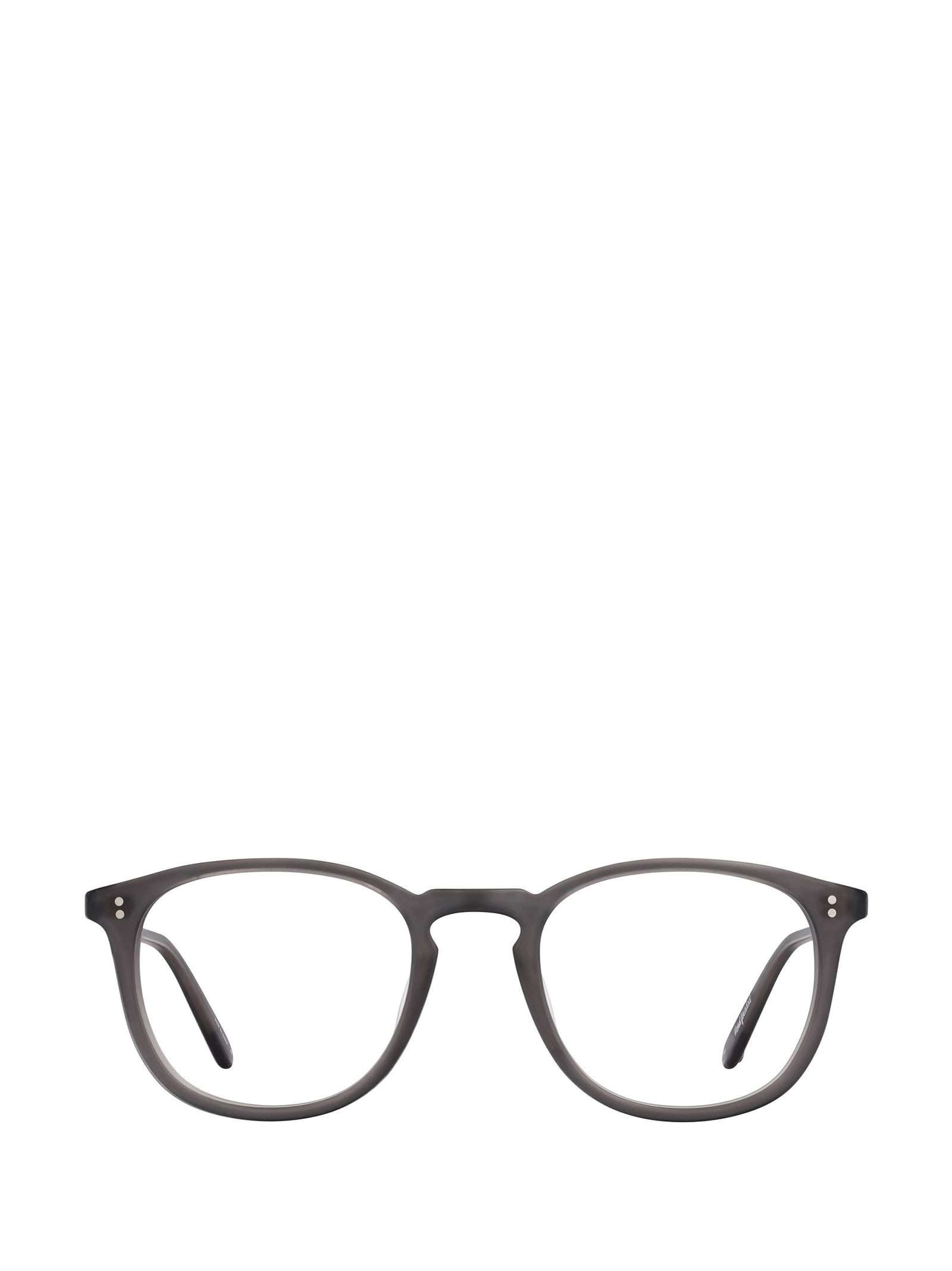 Kinney Matte Grey Crystal Glasses