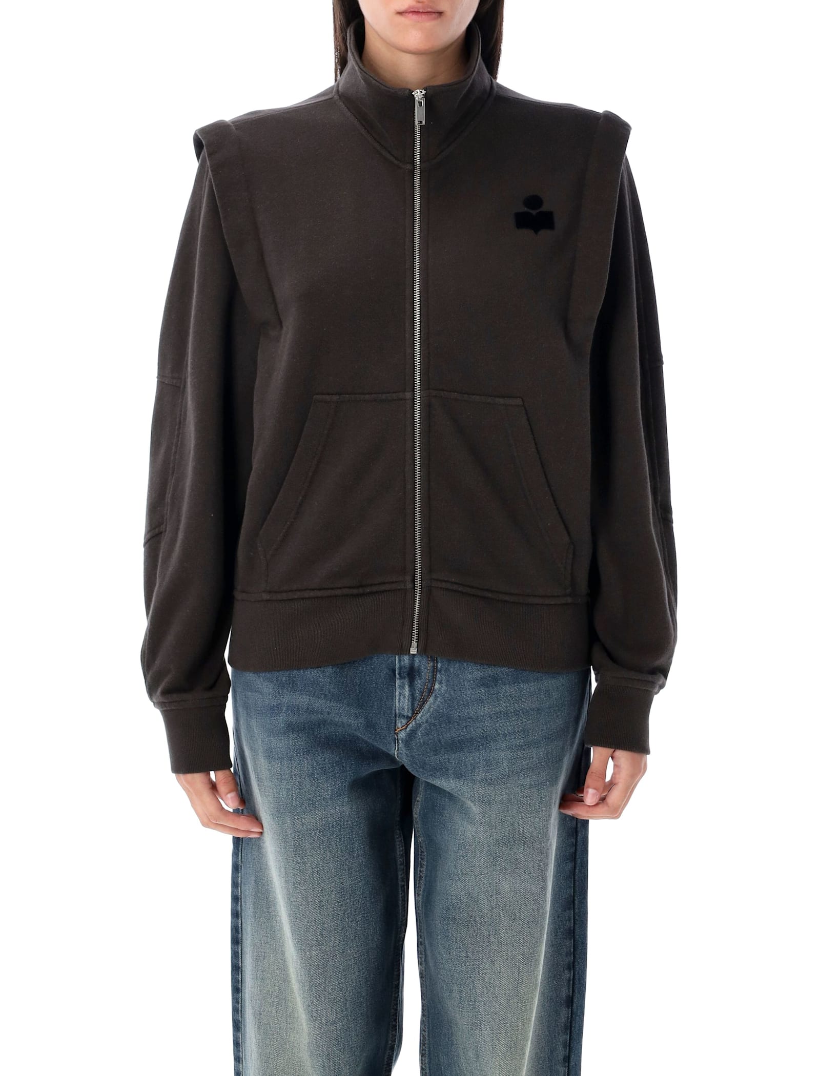 Isabel Marant Étoile Madilia Sweatshirt In Black