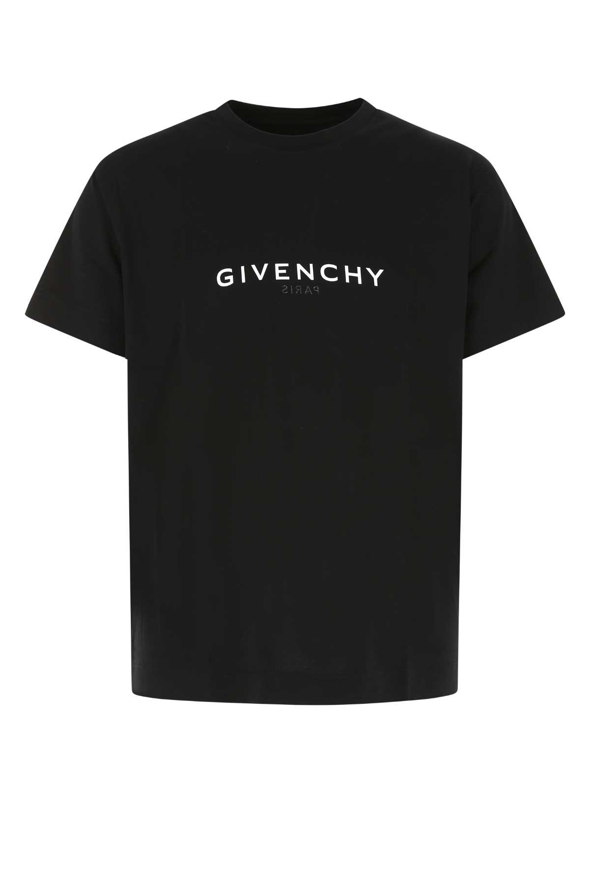Givenchy Black Cotton Oversize T-shirt