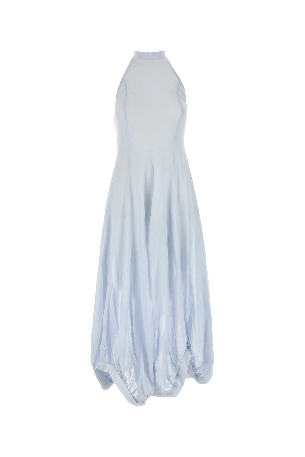 Light Pastel Blue Cotton Bomba Dress
