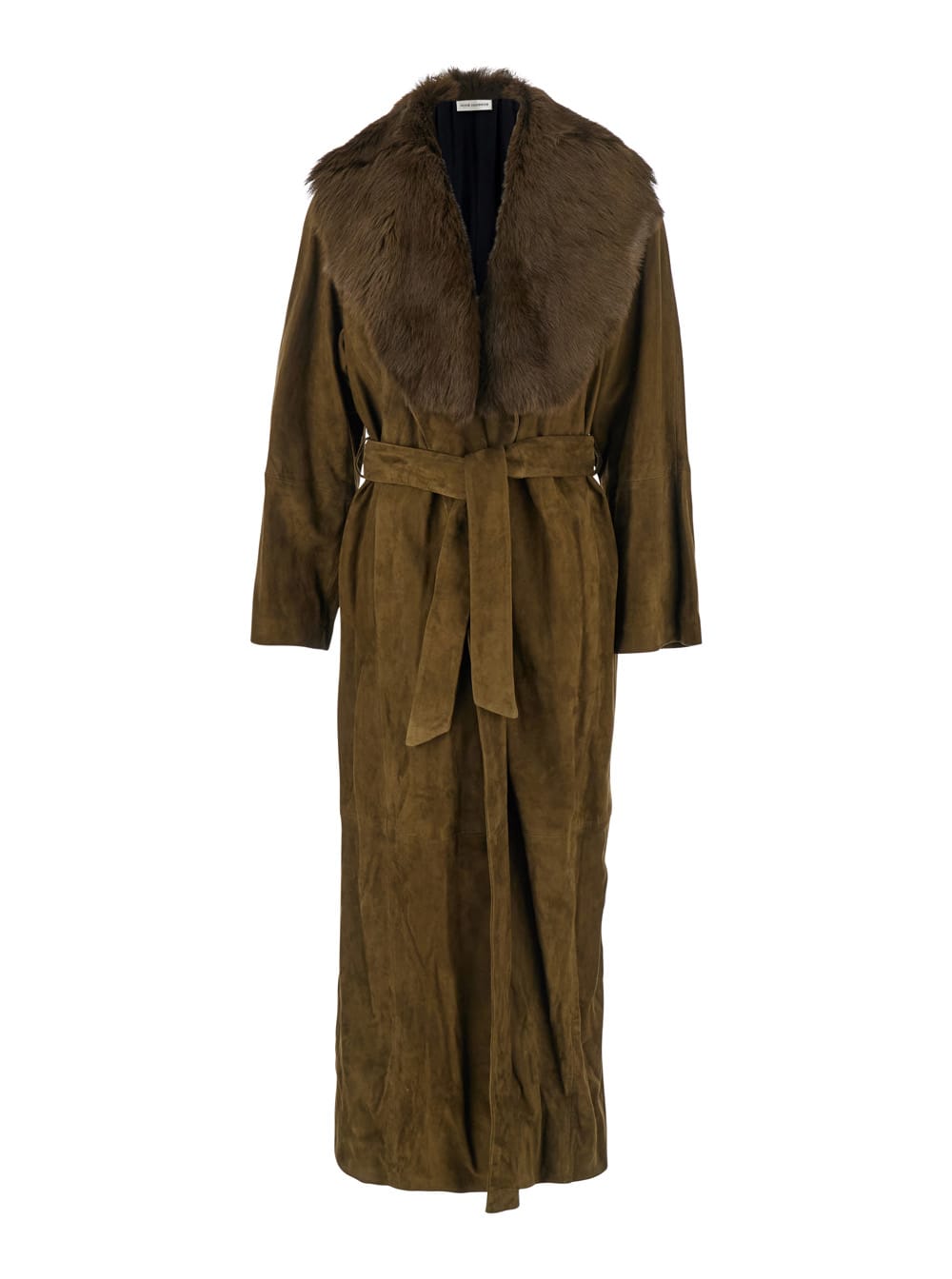Nour Hammour Briona Suede In Green