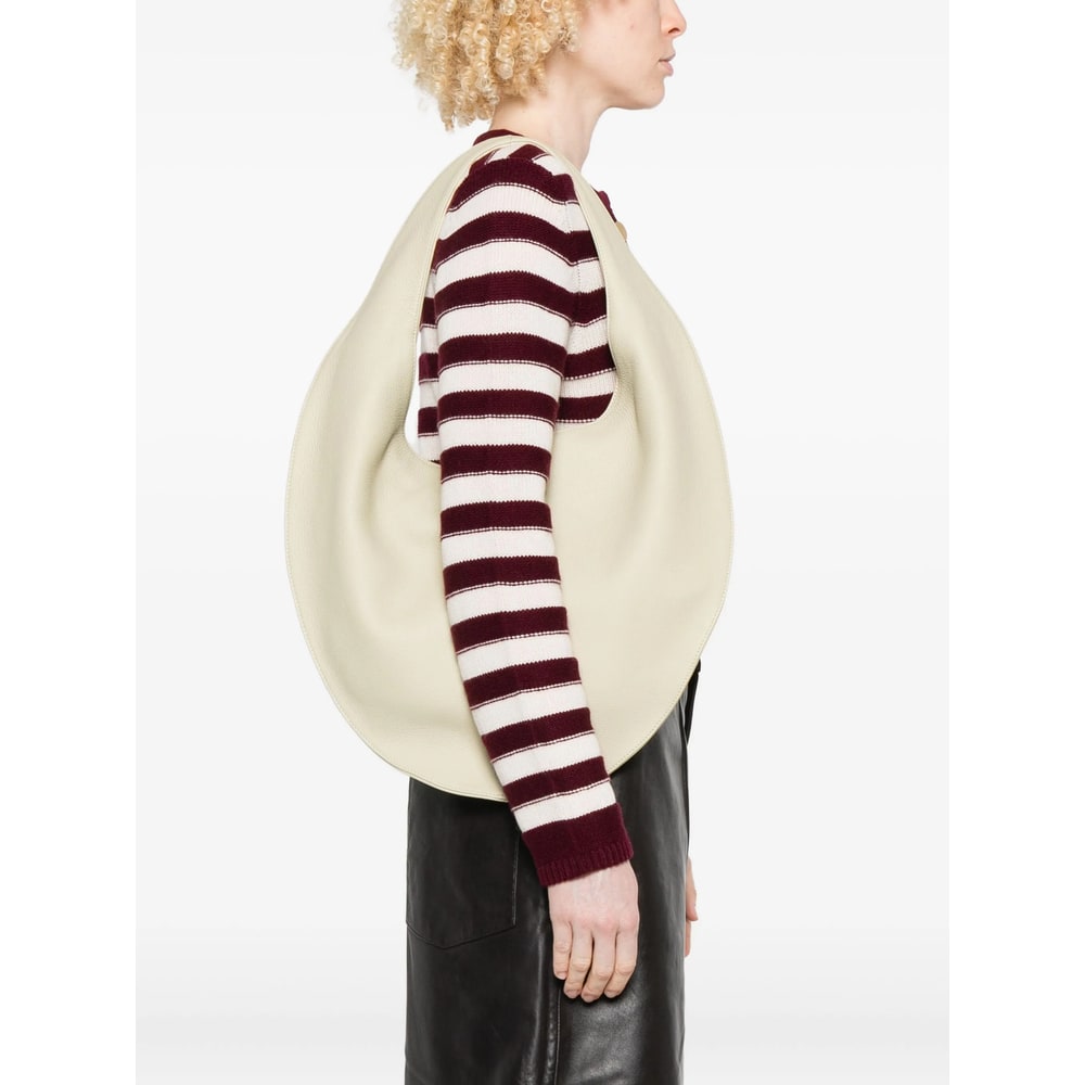 Maeden Market Leather Tote Bag In Neutral