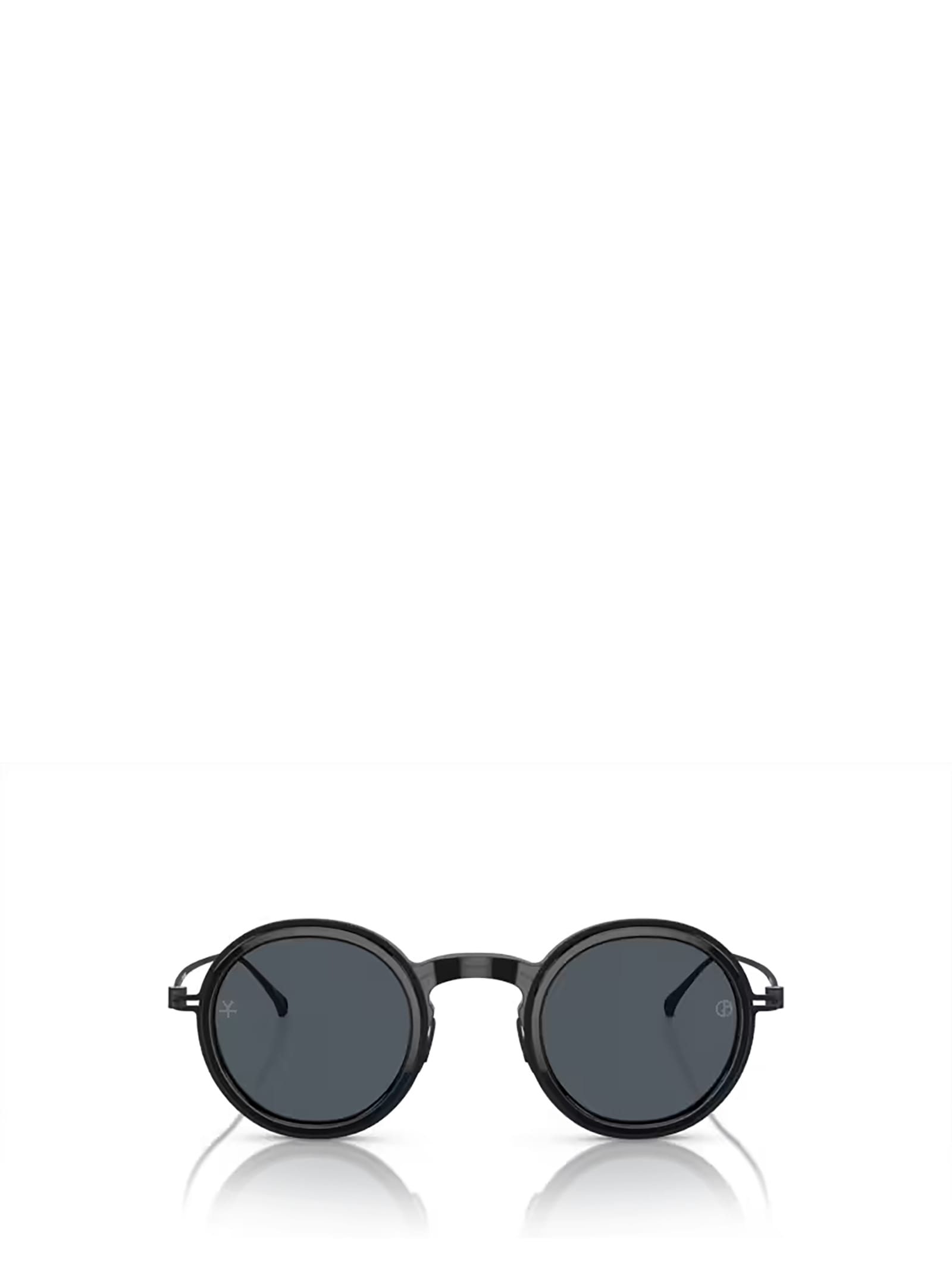 Shop Giorgio Armani Ar6147t Shiny Black Sunglasses