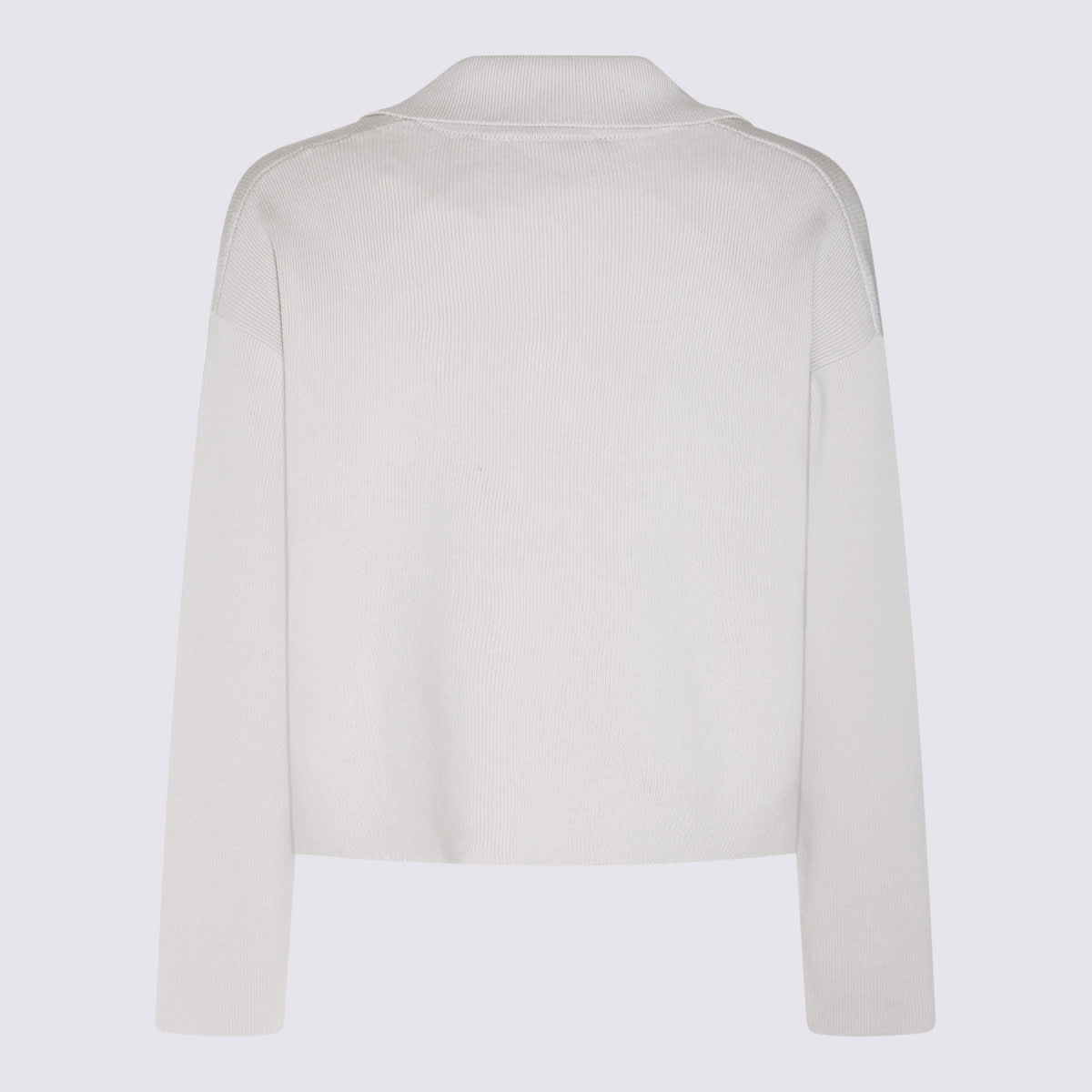 Shop Ami Alexandre Mattiussi Chalk Cotton Sweatshirt