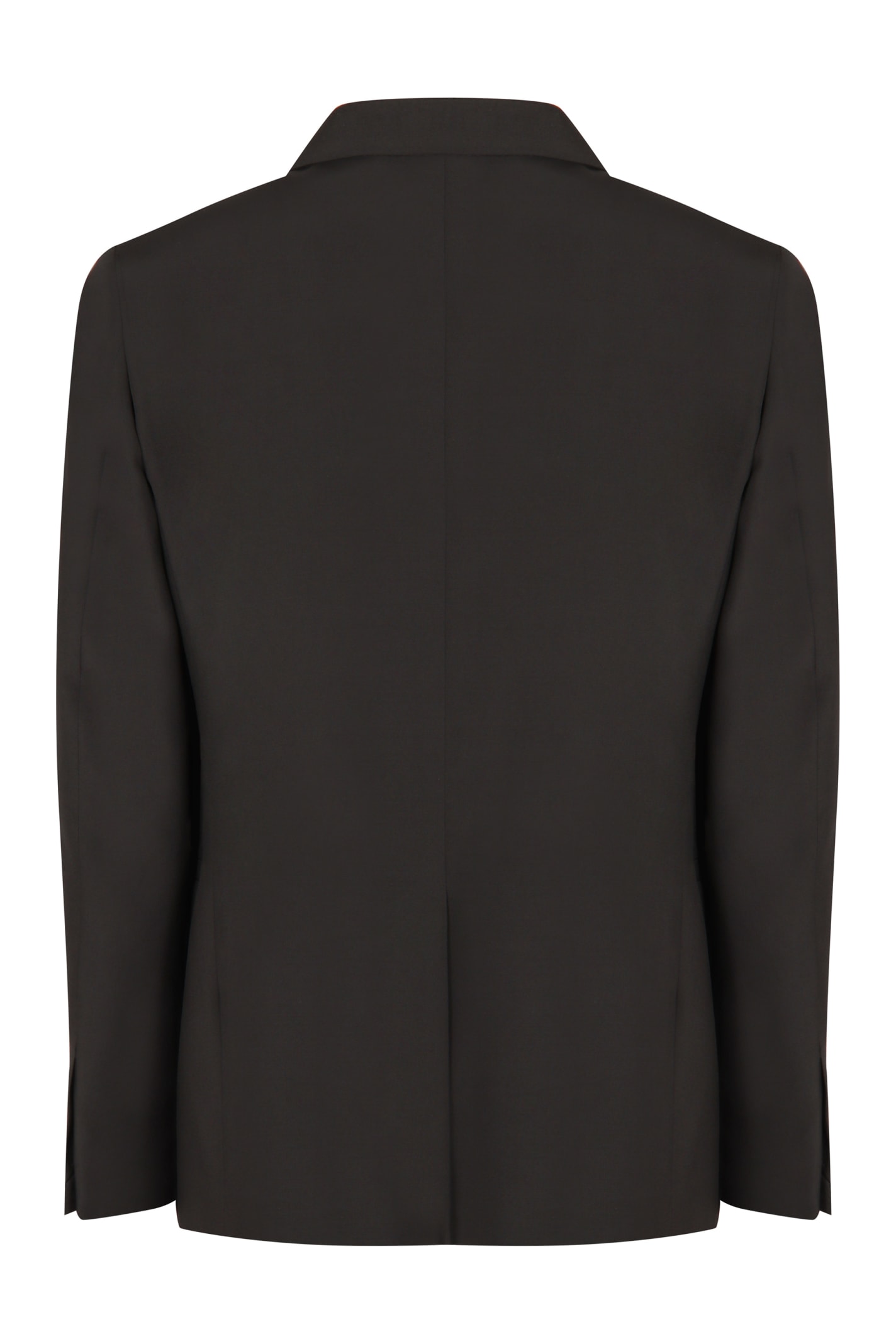 Shop Givenchy Single-breasted One Button Jacket In Black