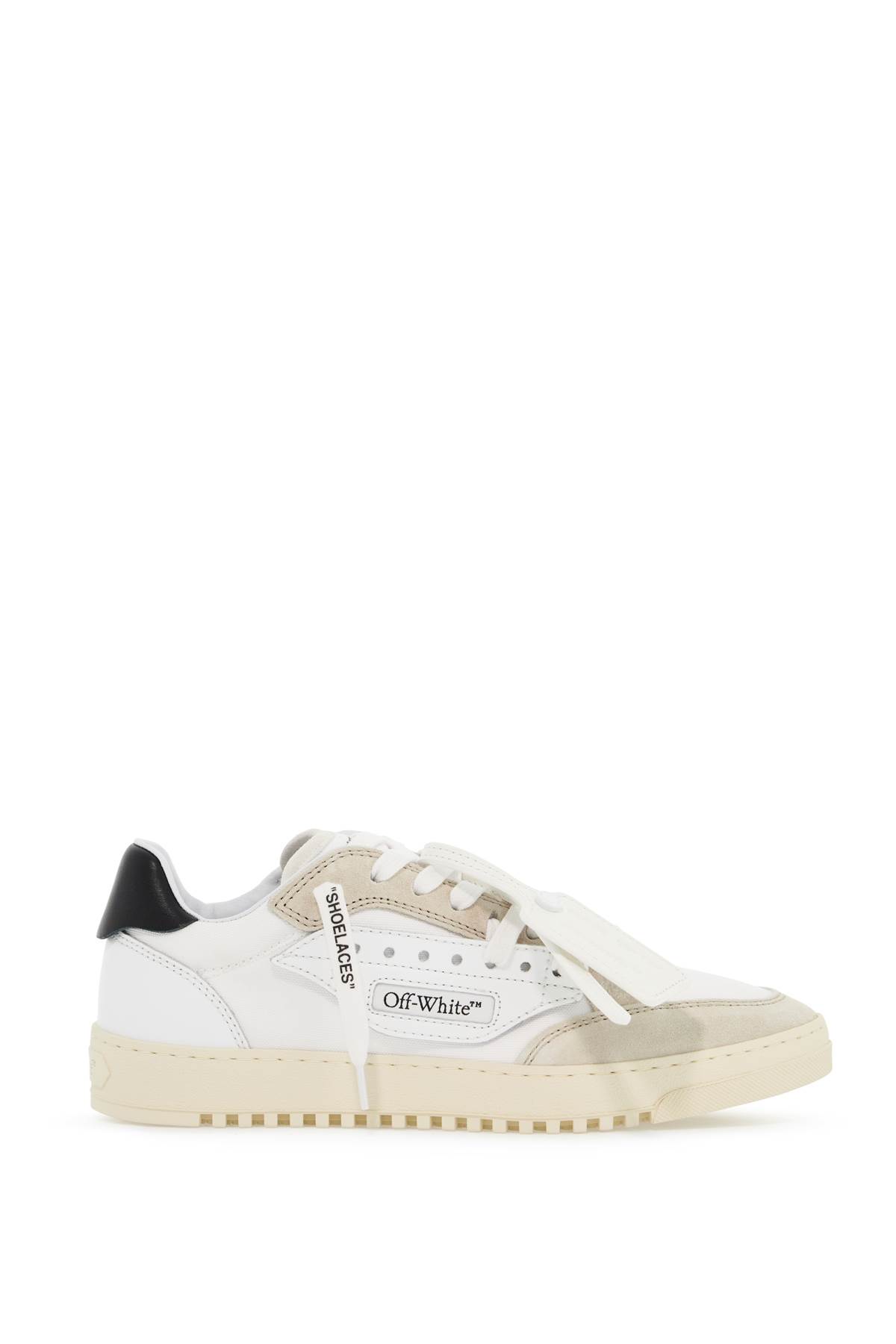 Shop Off-white 5.0 Sneakers In White Black (beige)